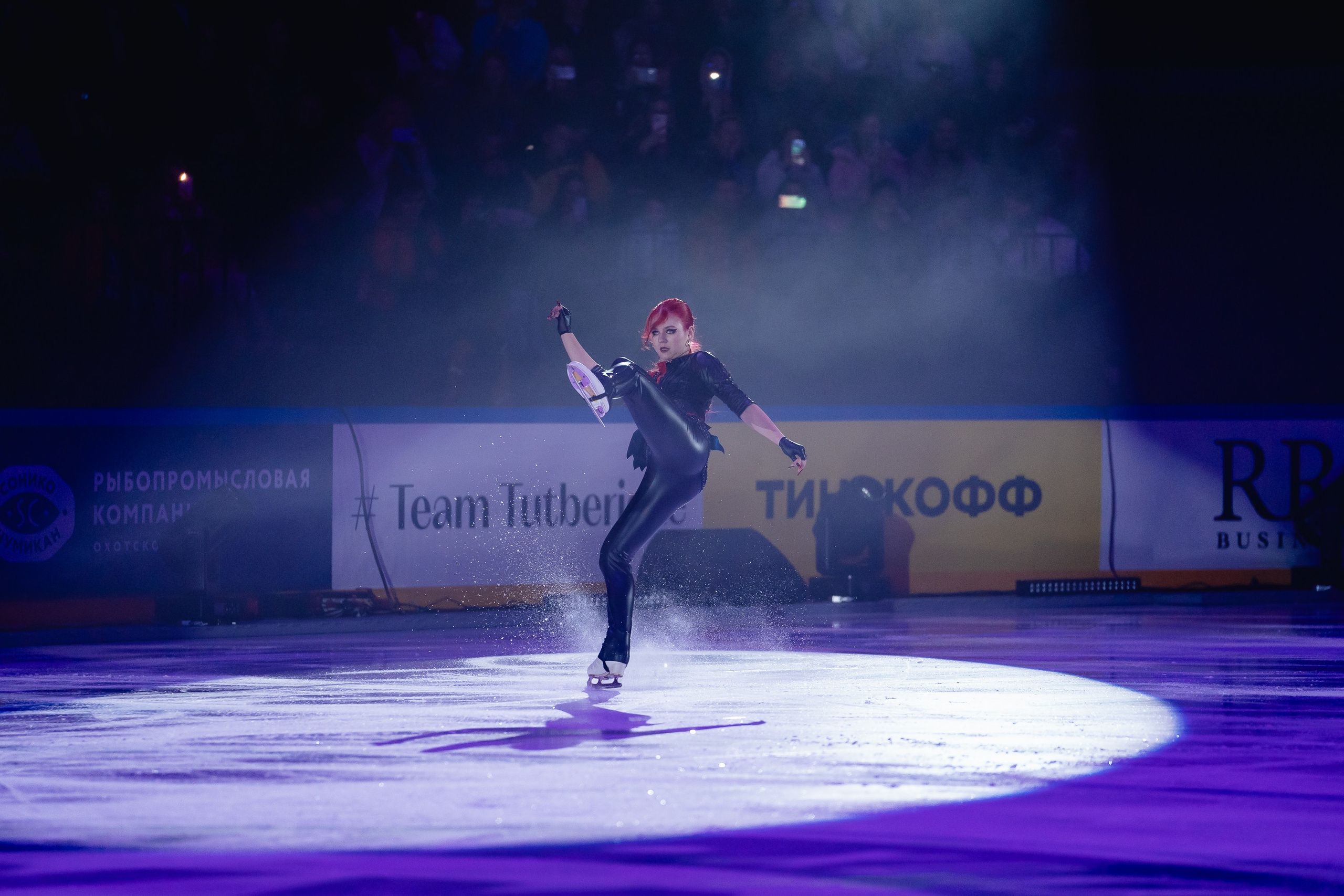 Шоу «Чемпионы на льду» в Новосибирске. Воробьева Ксения — Спортивный и танцевальный фотограф Новосибирск