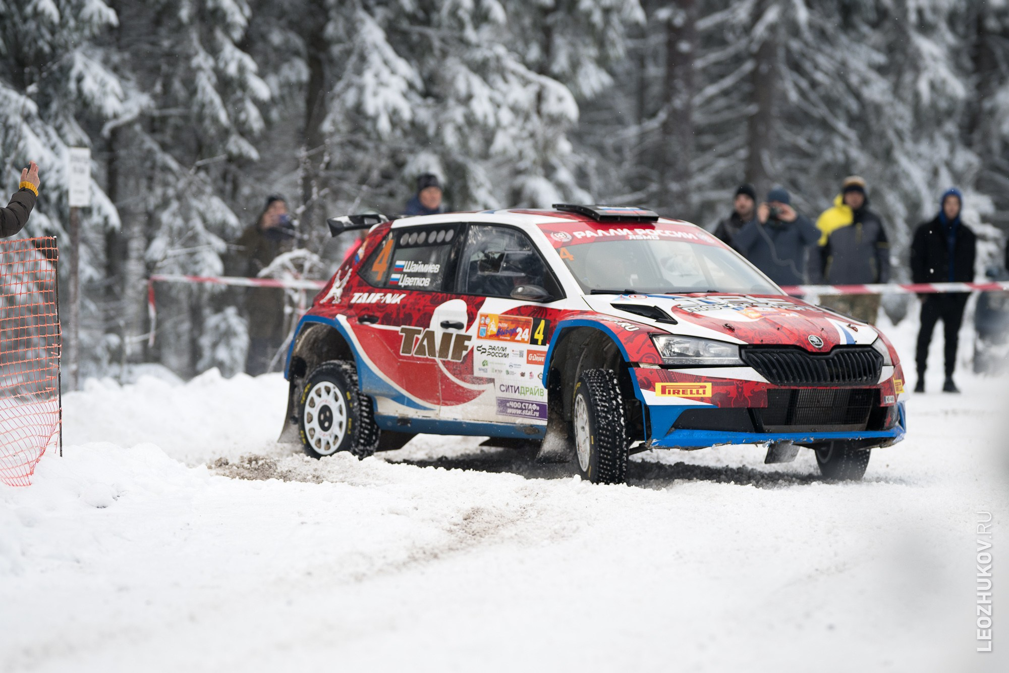 Rally Vyborg 2024. Sports photographer Leonid Zhukov