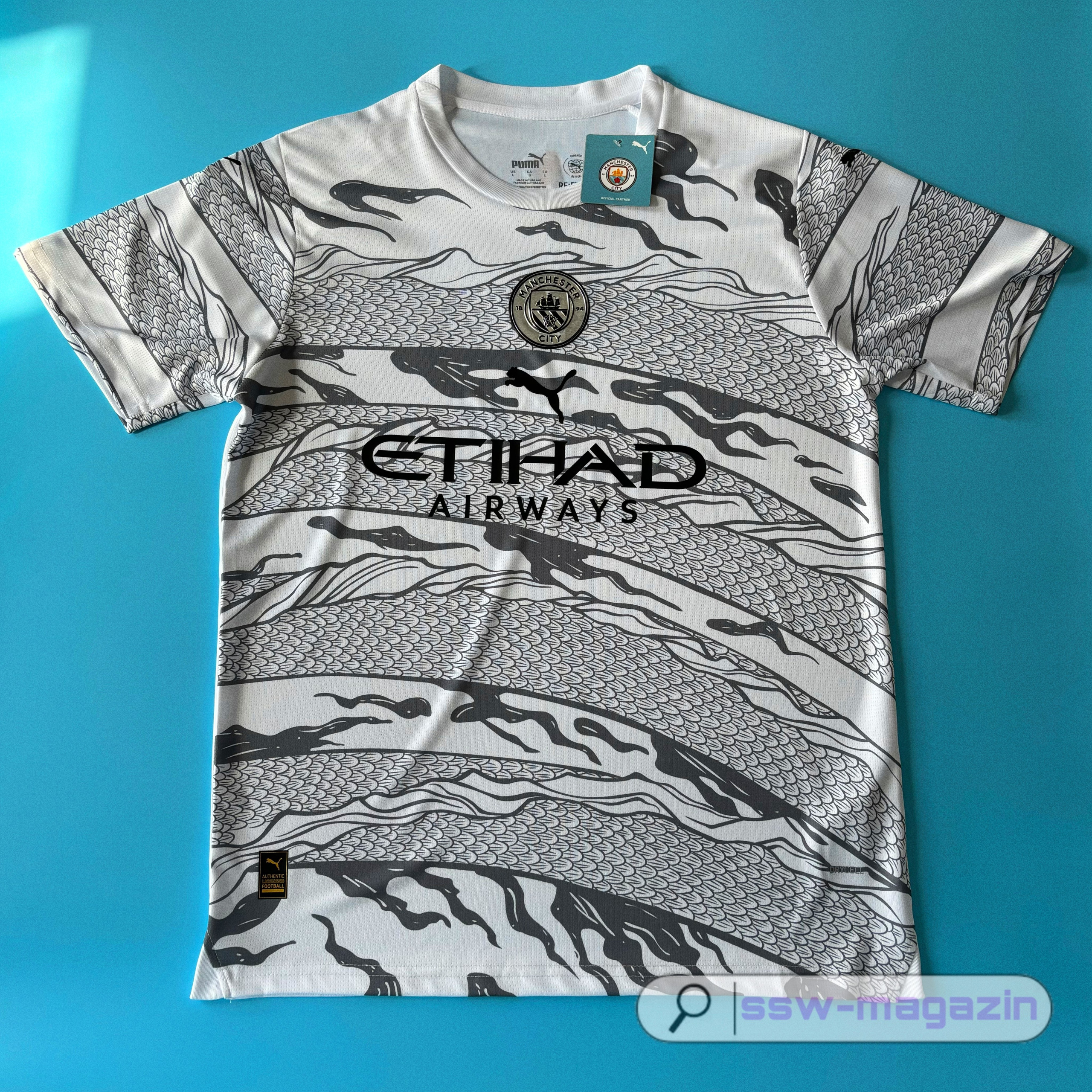 Джерси Manchester City дракон 2024 купить. Футбольный магазин — ssw_magazin