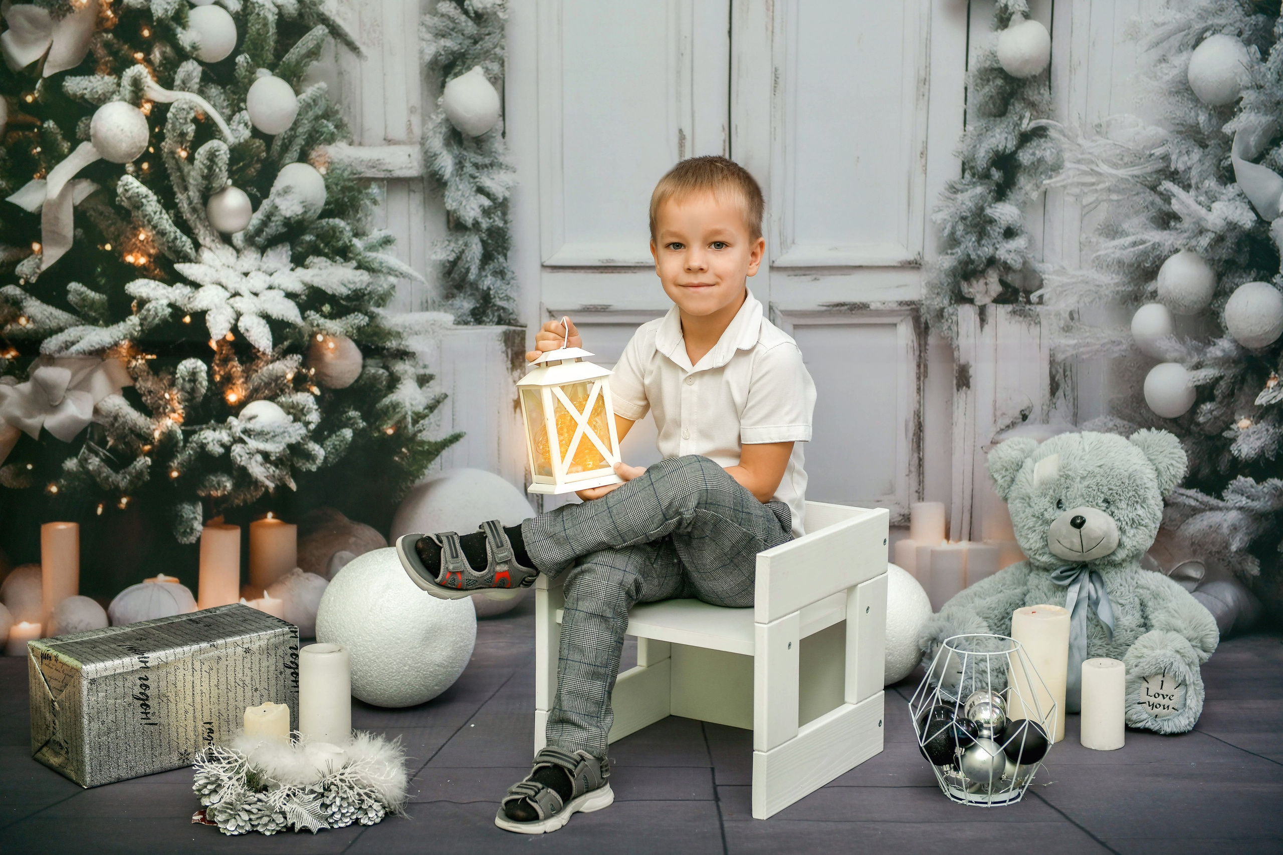 Новогодняя фотосессия в детском саду. Семейный и детский фотограф Татьяна Перевалова