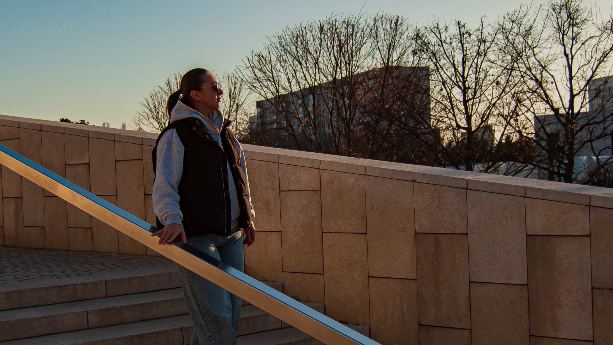 Портретная фотосессия для Леры в парке Галицкого в Краснодаре. Портретный фотограф в Краснодаре Слава Никитин