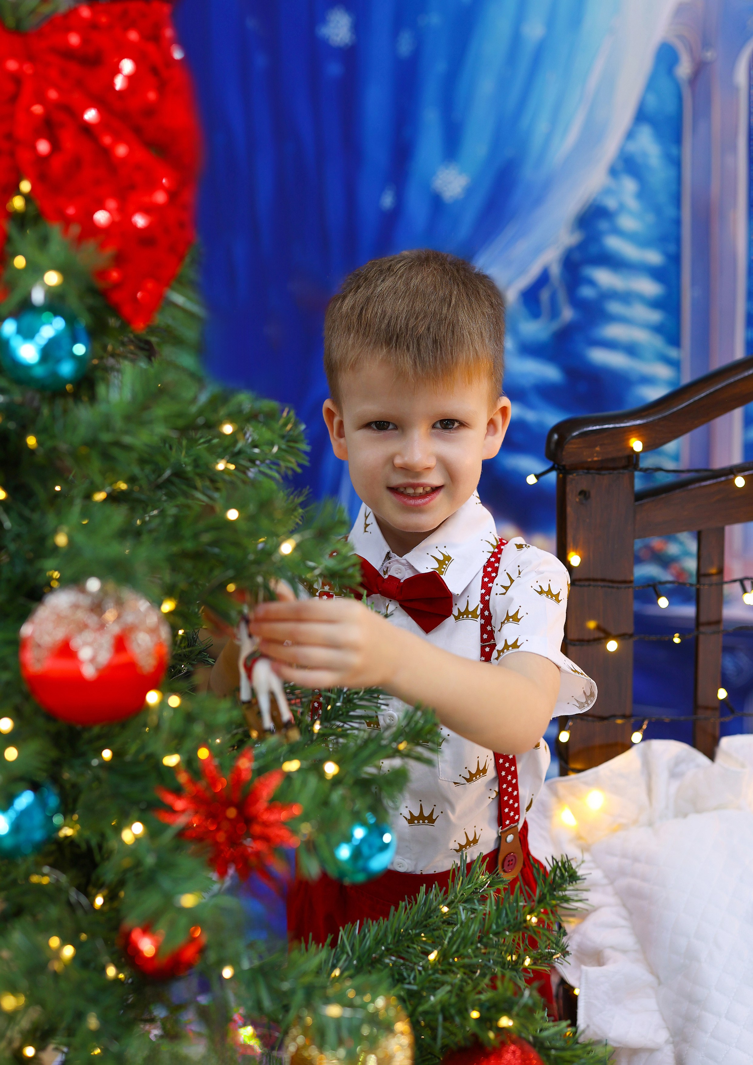 Новогодняя фотосессия. Фотограф в детский сад Елена Колчева Новокузнецк