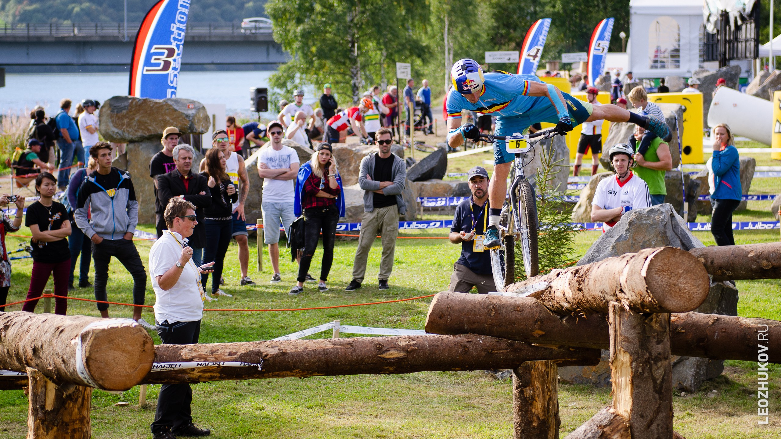 UCI Trials World Championships 2014. Sports photographer Leonid Zhukov