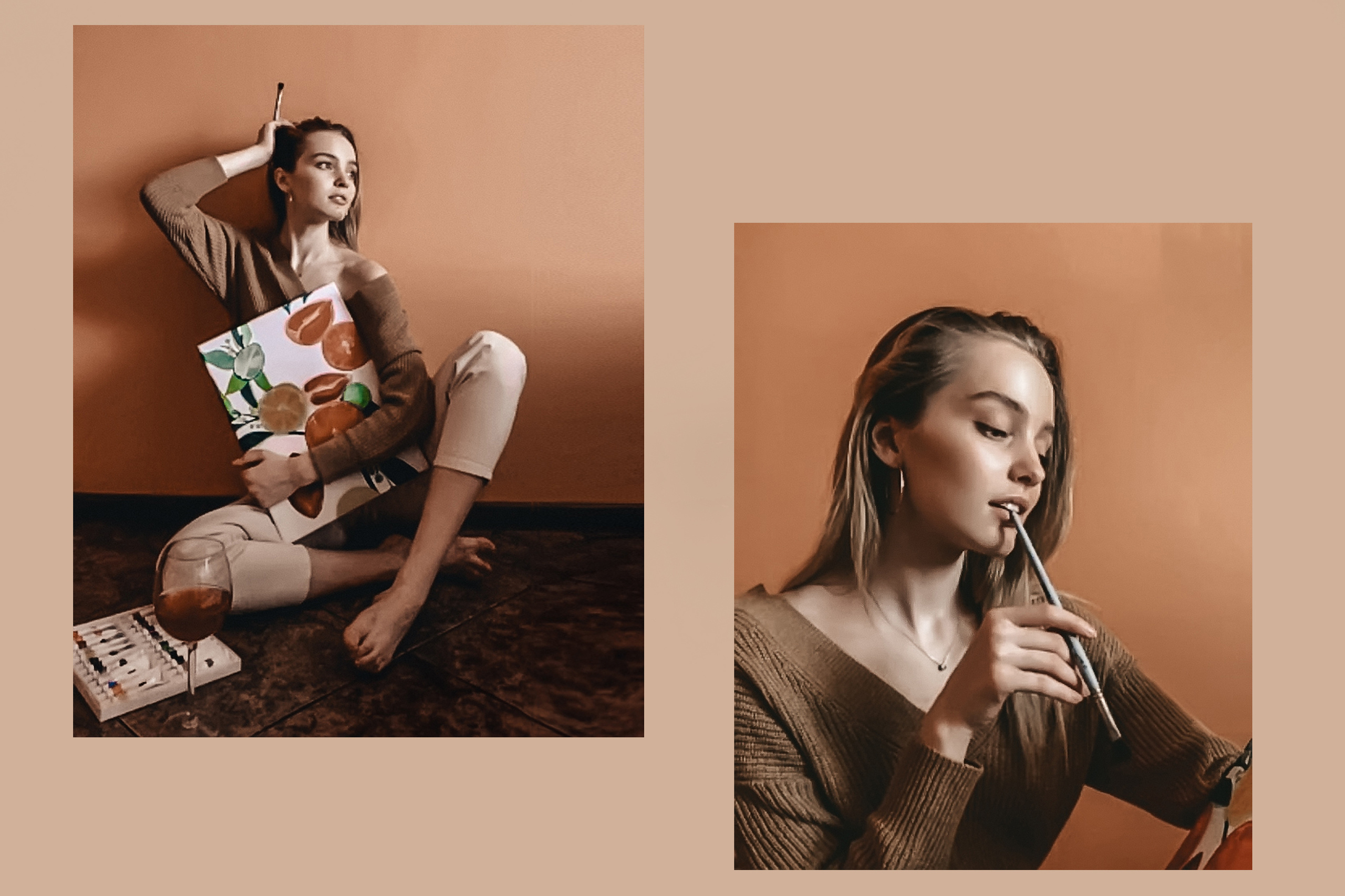 Лера, онлайн фотосессия. Семейный фотограф в Москве Марина Петра