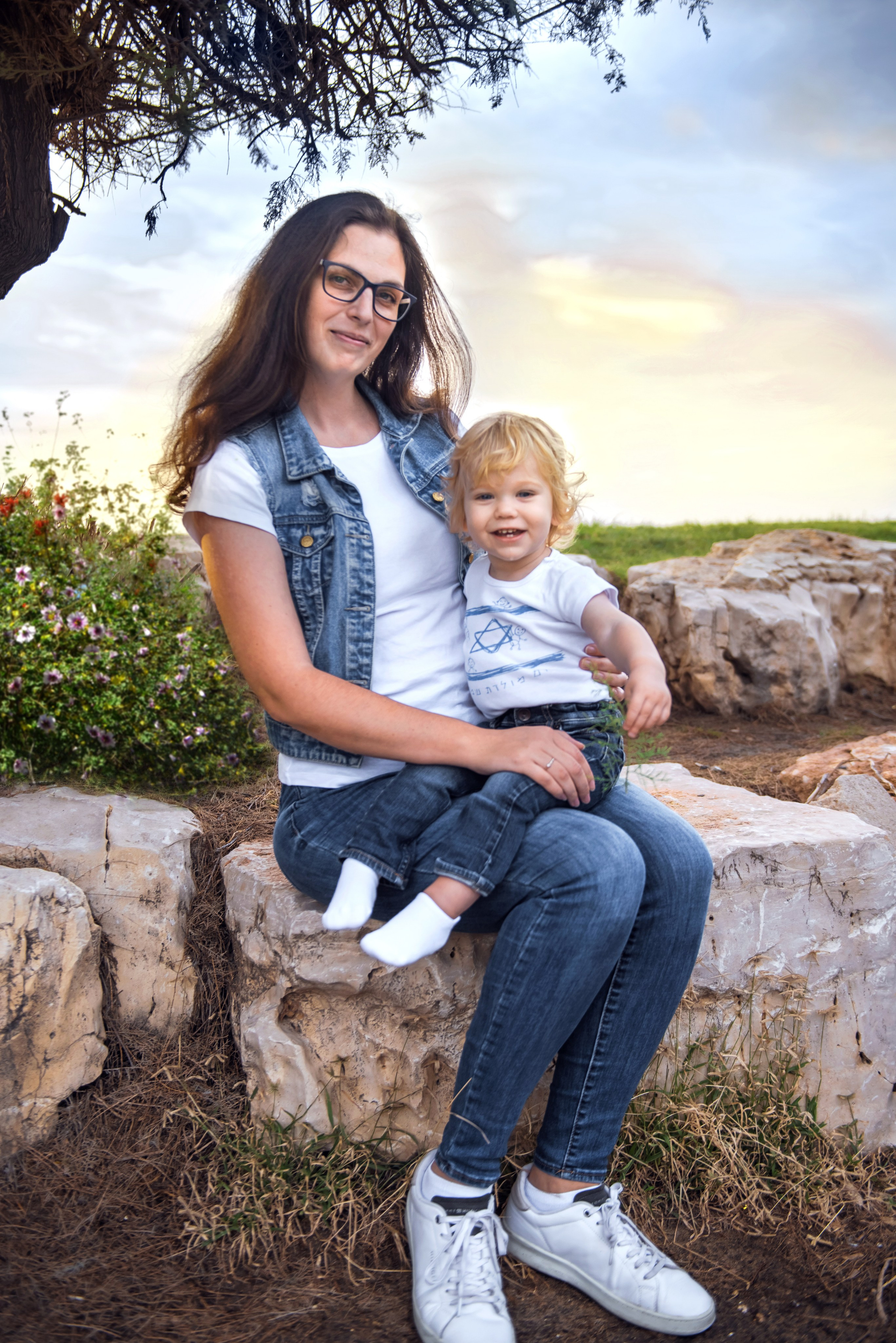 1 year photoshoot. Family photographer Israel