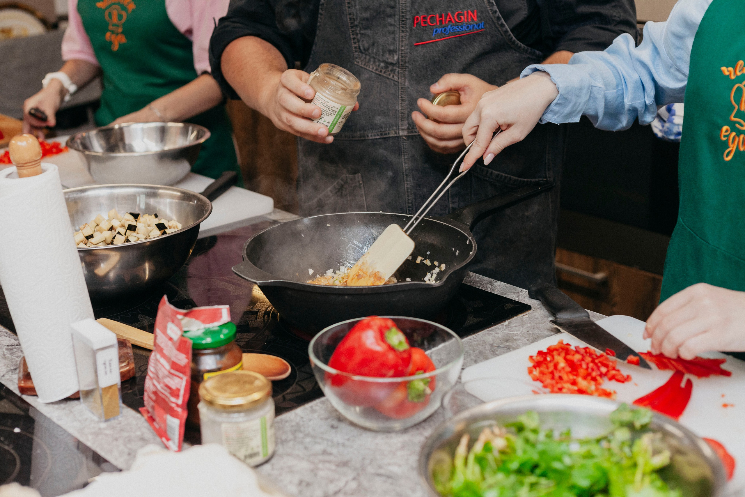 Кулинарный МК студии «ЧЕЛОВЕК И ЕДА». Stanislav Baryshev — People. Emotions. Atmosphere