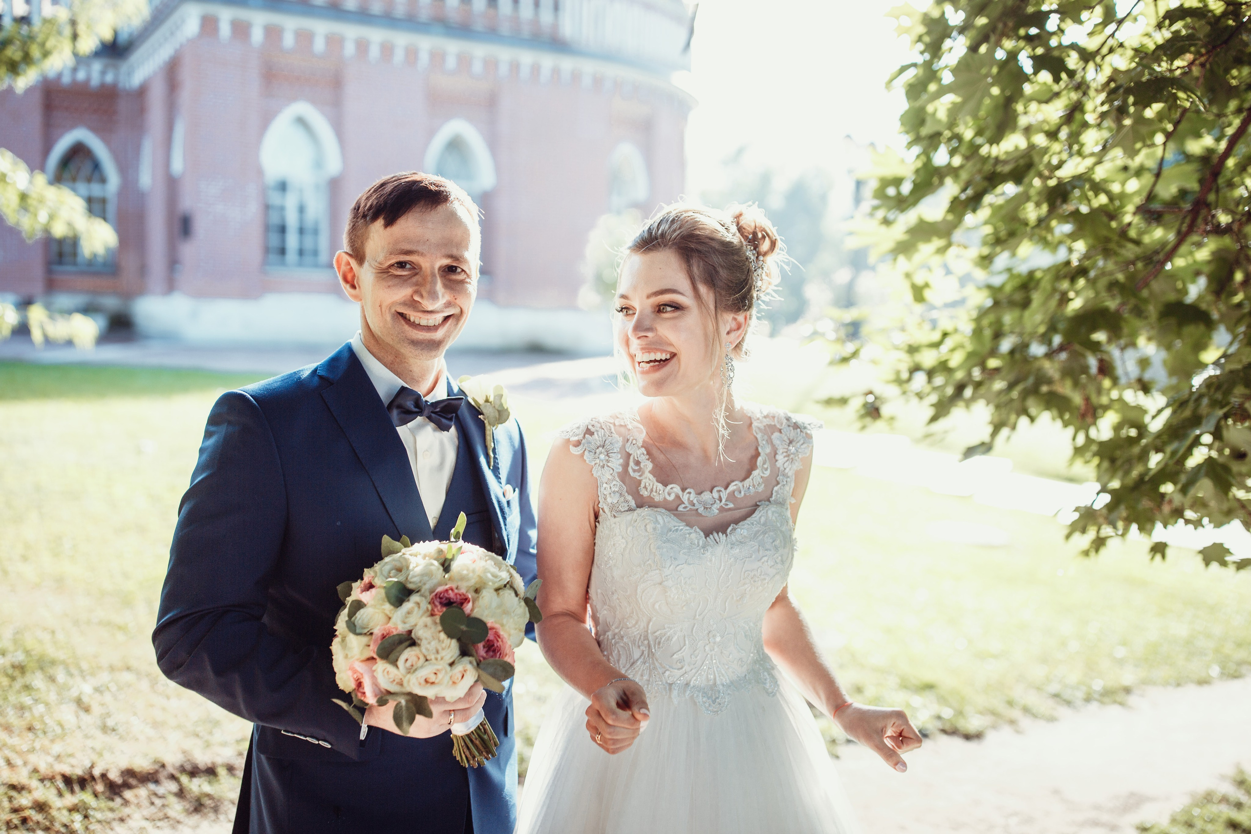 Свадебная прогулка в Царицино. Фотограф — Евгений Свистков