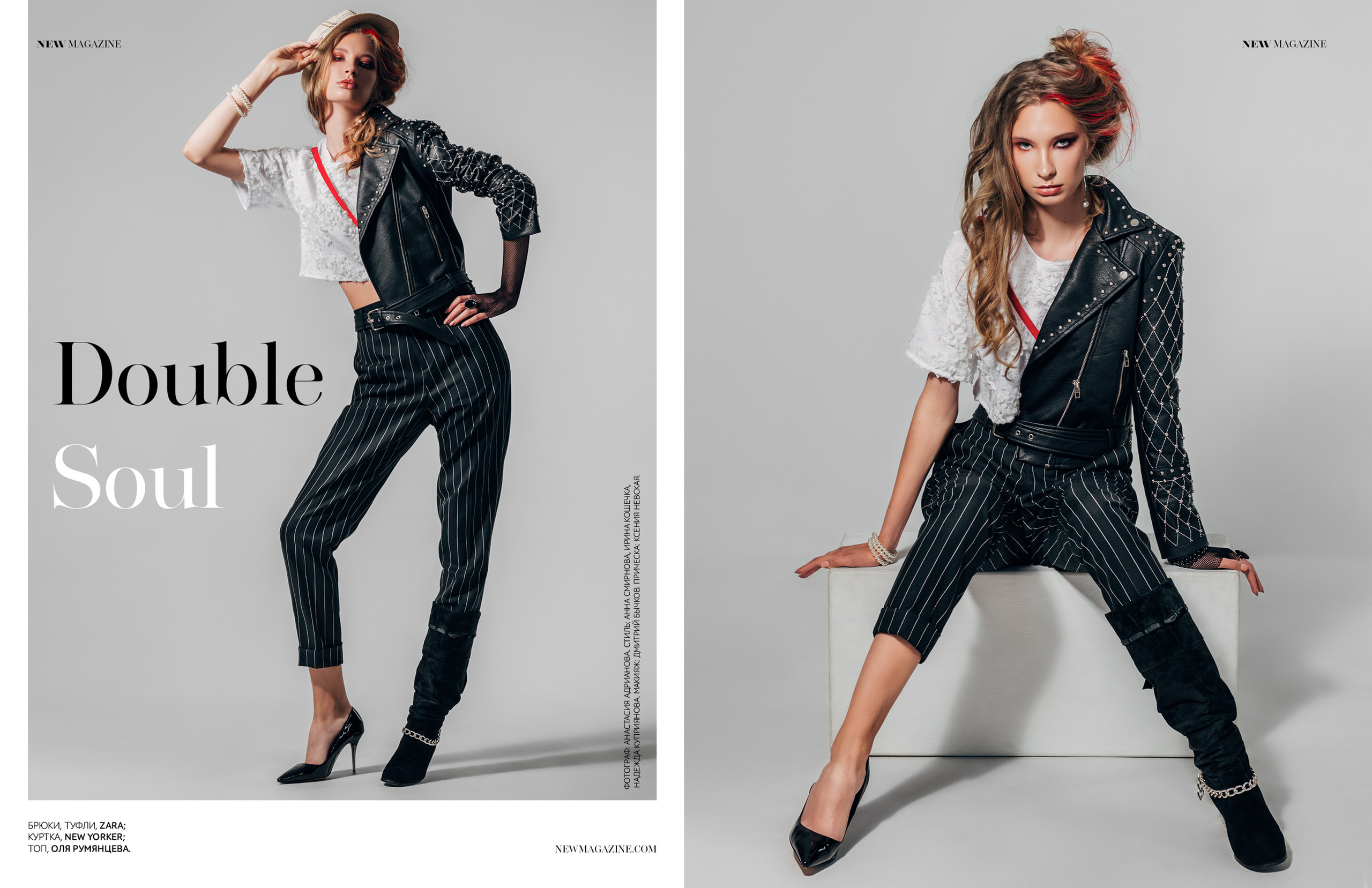 Проект «Double Soul». Фотограф, ретушёр, графический дизайнер в Петербурге Адрианова Настя