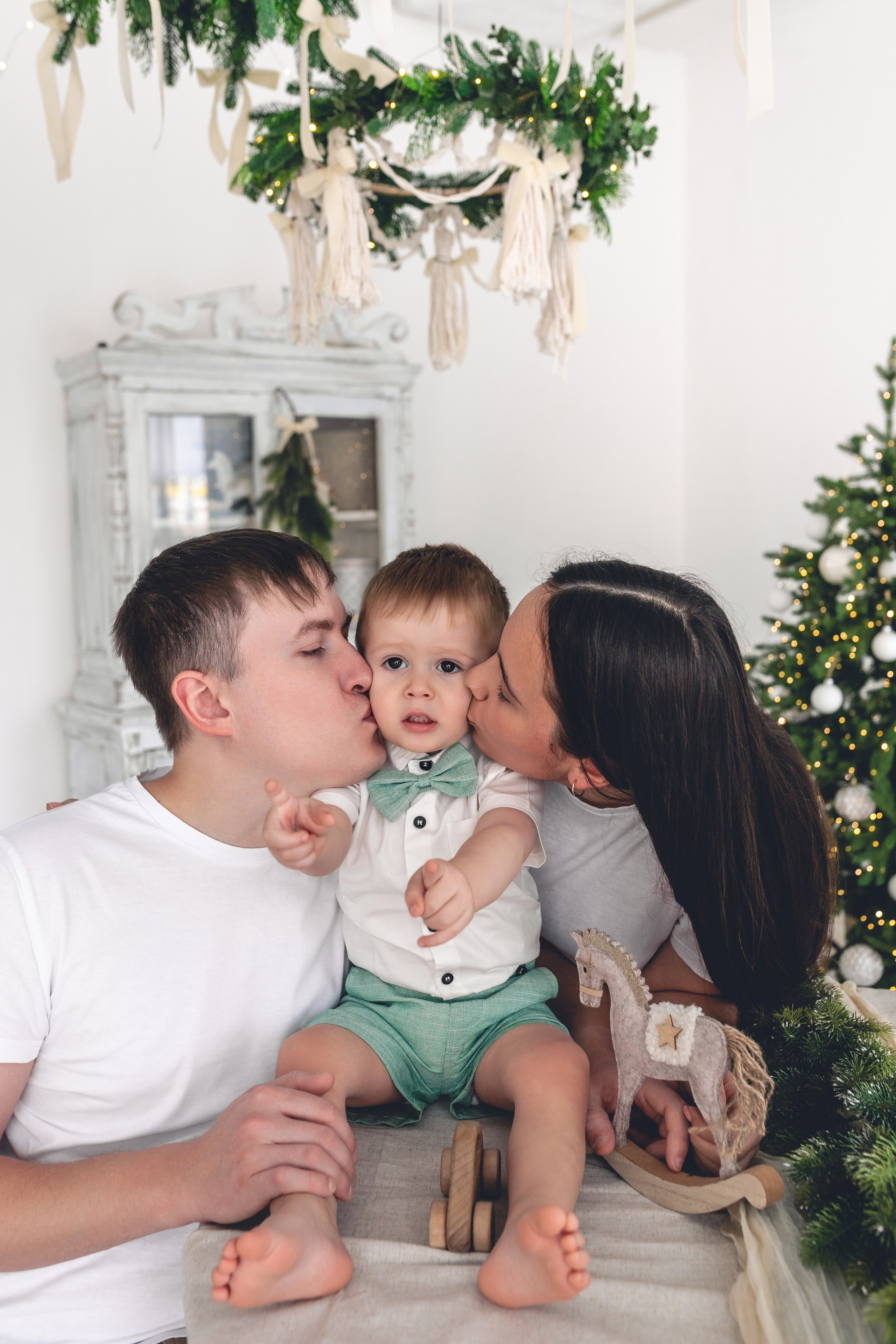 Новогодние съемки. Фотограф новорожденных в г. Барнаул Ренпенинг Катерина