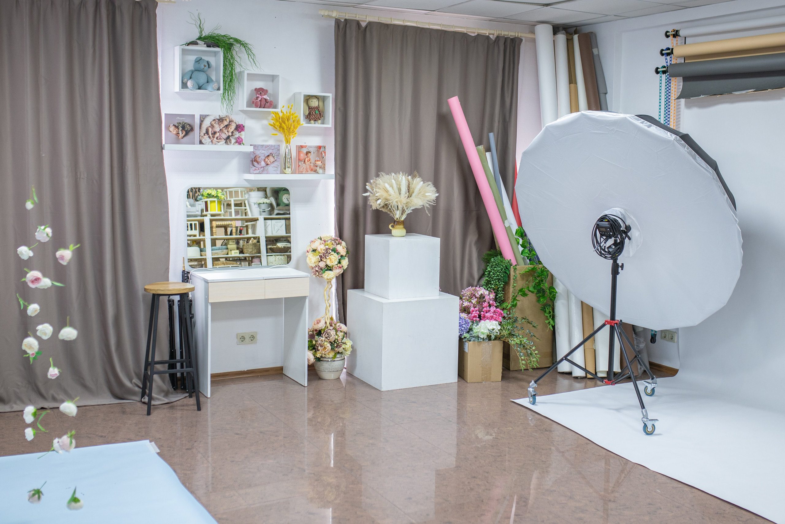 Аренда фотостудии. Детская фотостудия в Москве