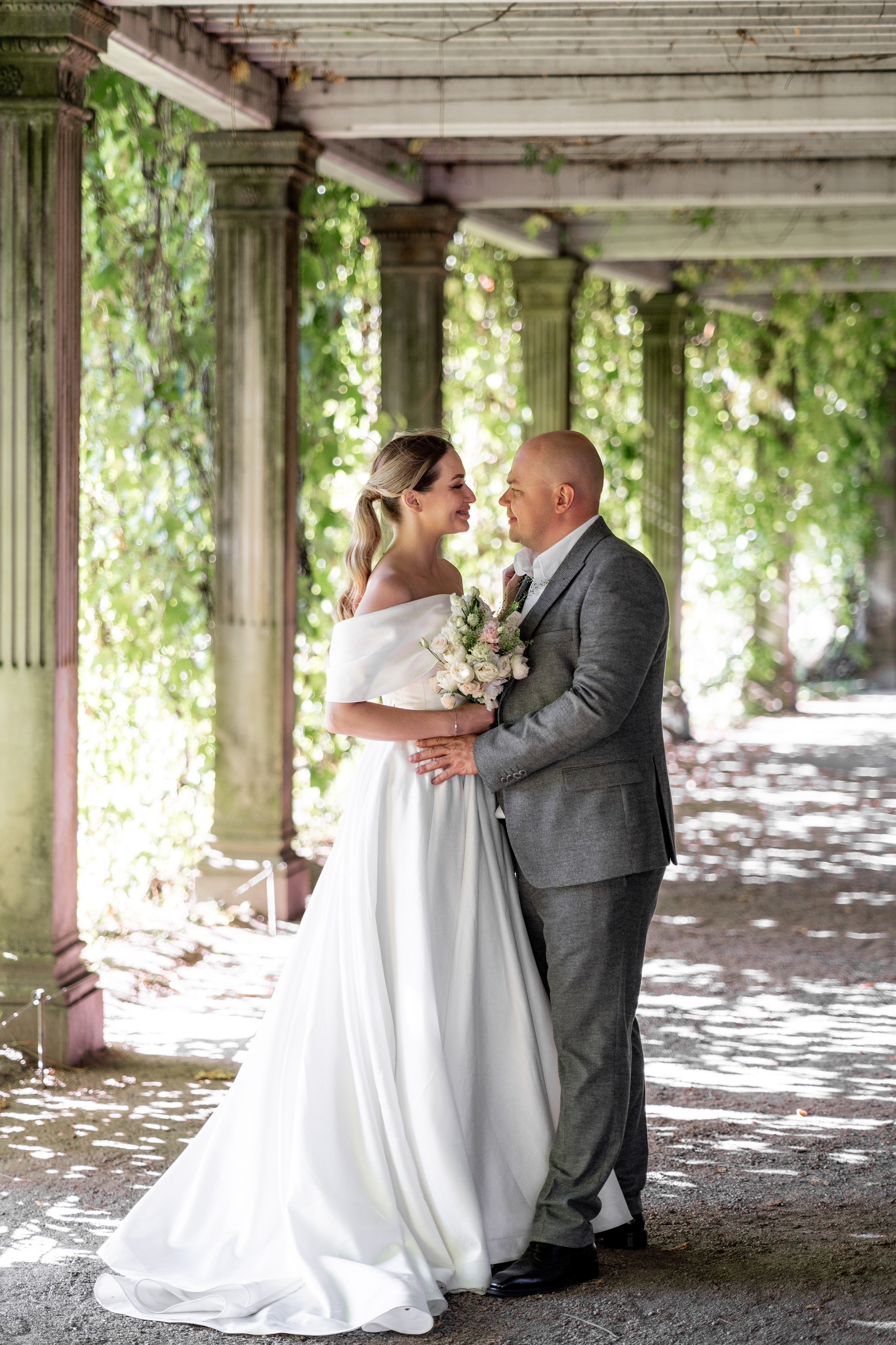 Примеры свадебной фотосессии в Екатерининском парке в Царском Селе