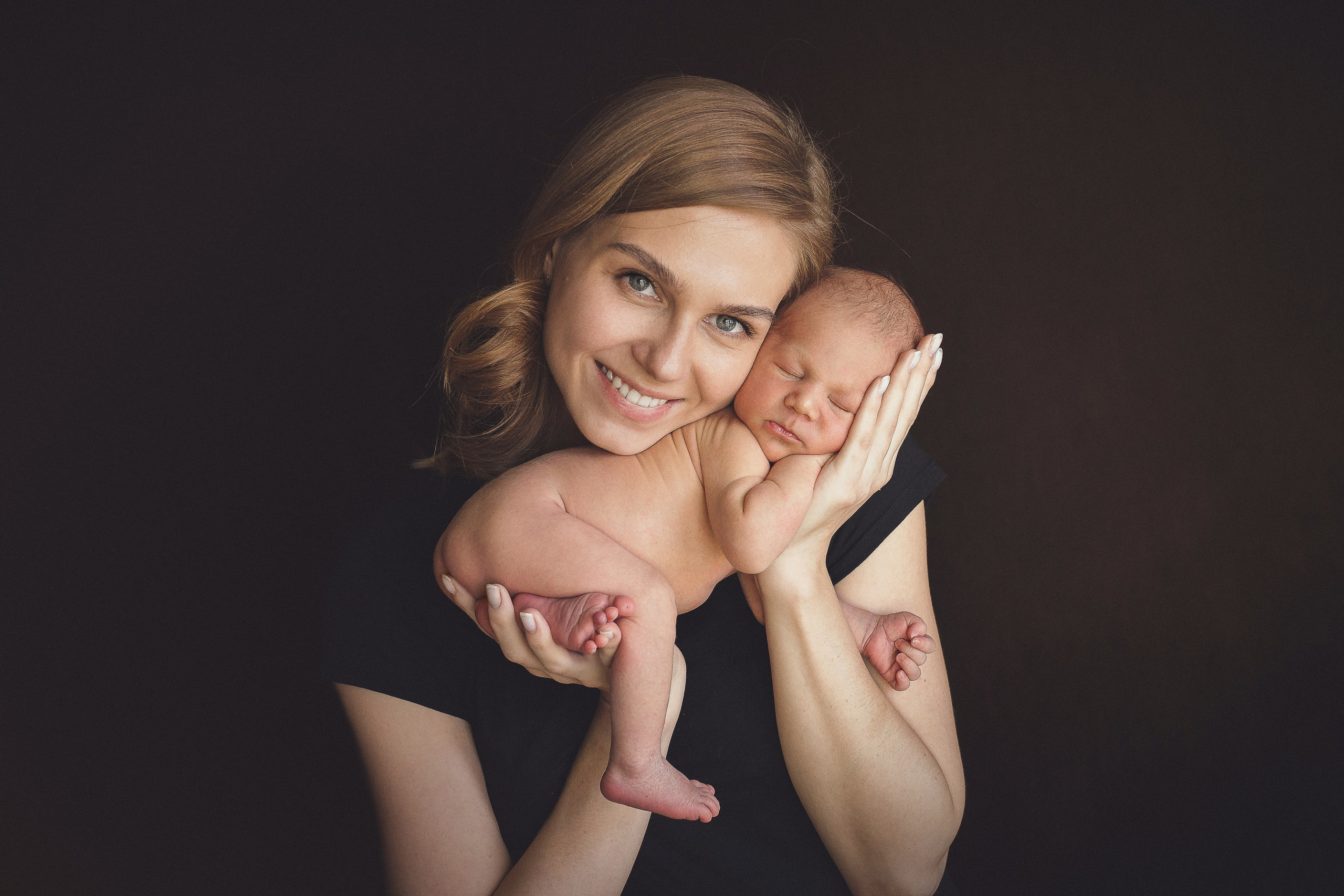 Фото с Родителями (ньюборн). Фотограф новорожденных в Магнитогорске Ксюша Борисова