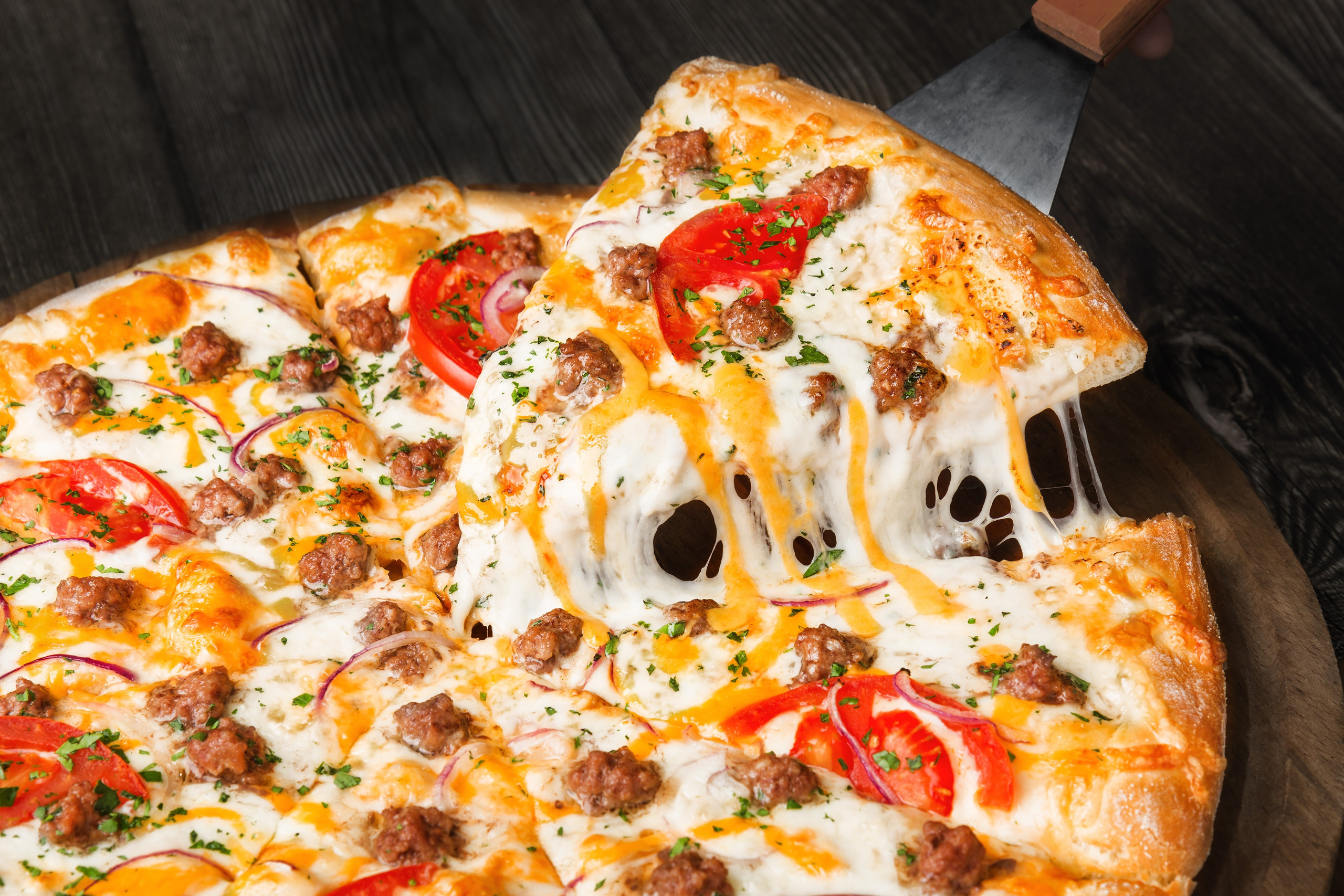 Фотосъёмка пиццы для доставки: кейс LA PIZZA в Воронеже