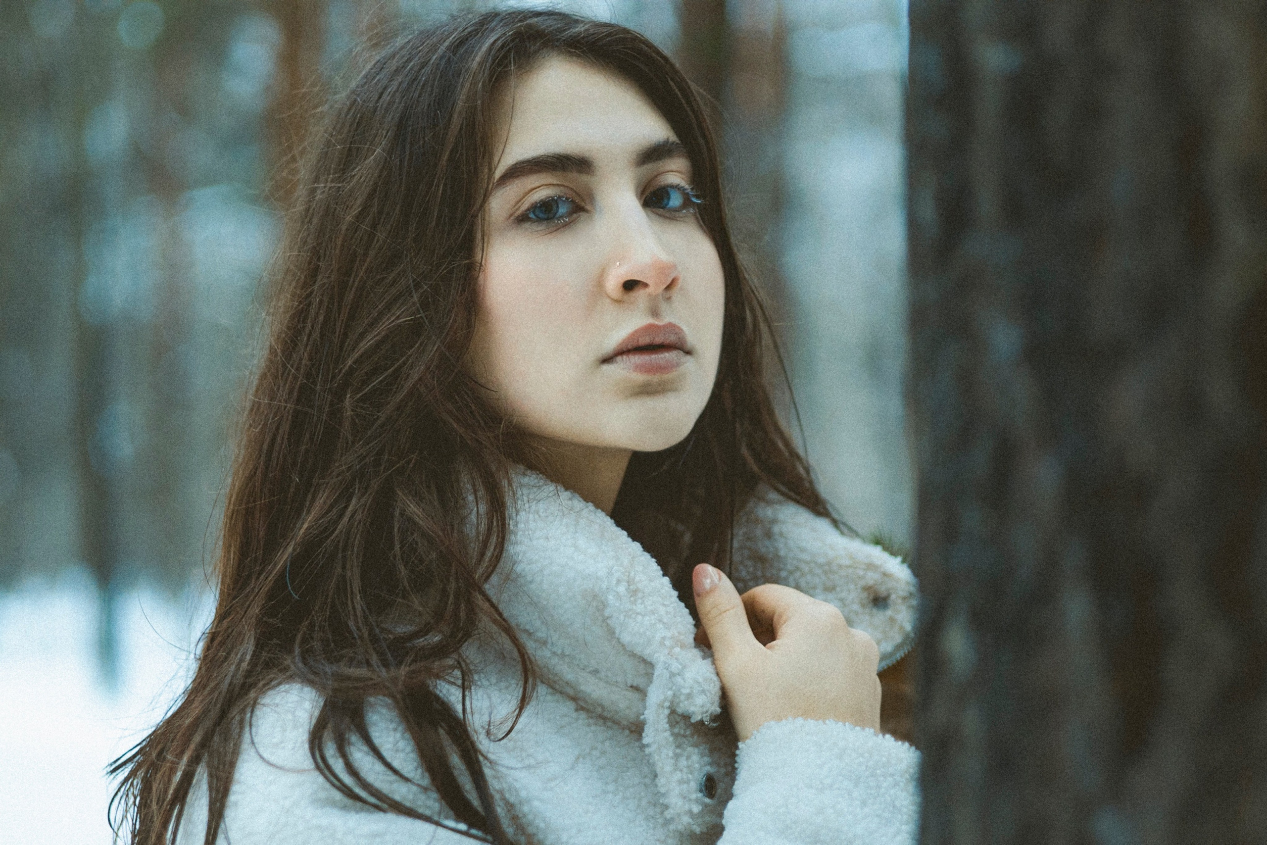 Зимняя прогулка в лесу. Фотограф Маша Филиппова