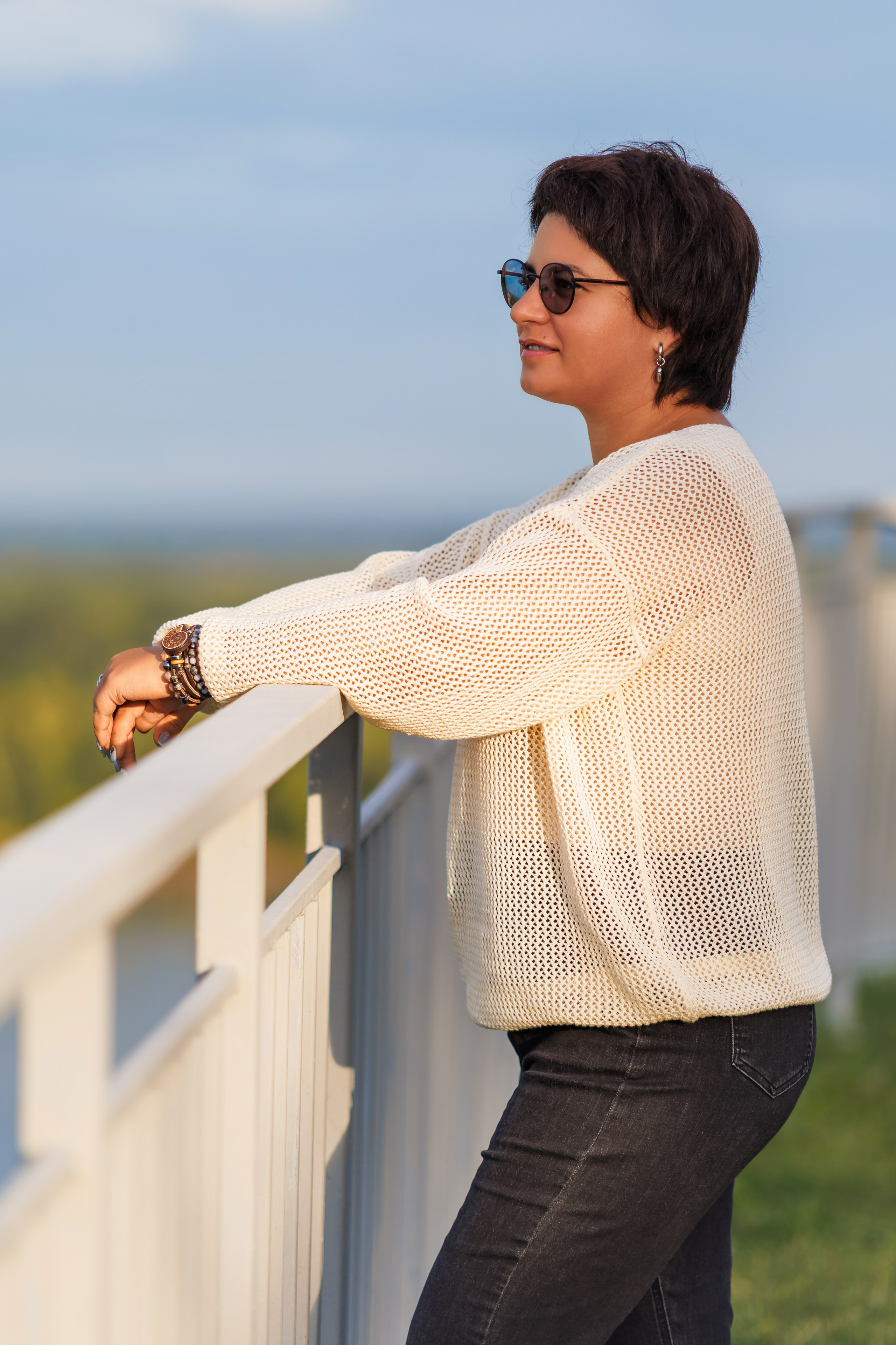 Фотосессия Анастасии в Нагорном парке. Фотограф в Барнауле Юлия Бобровских