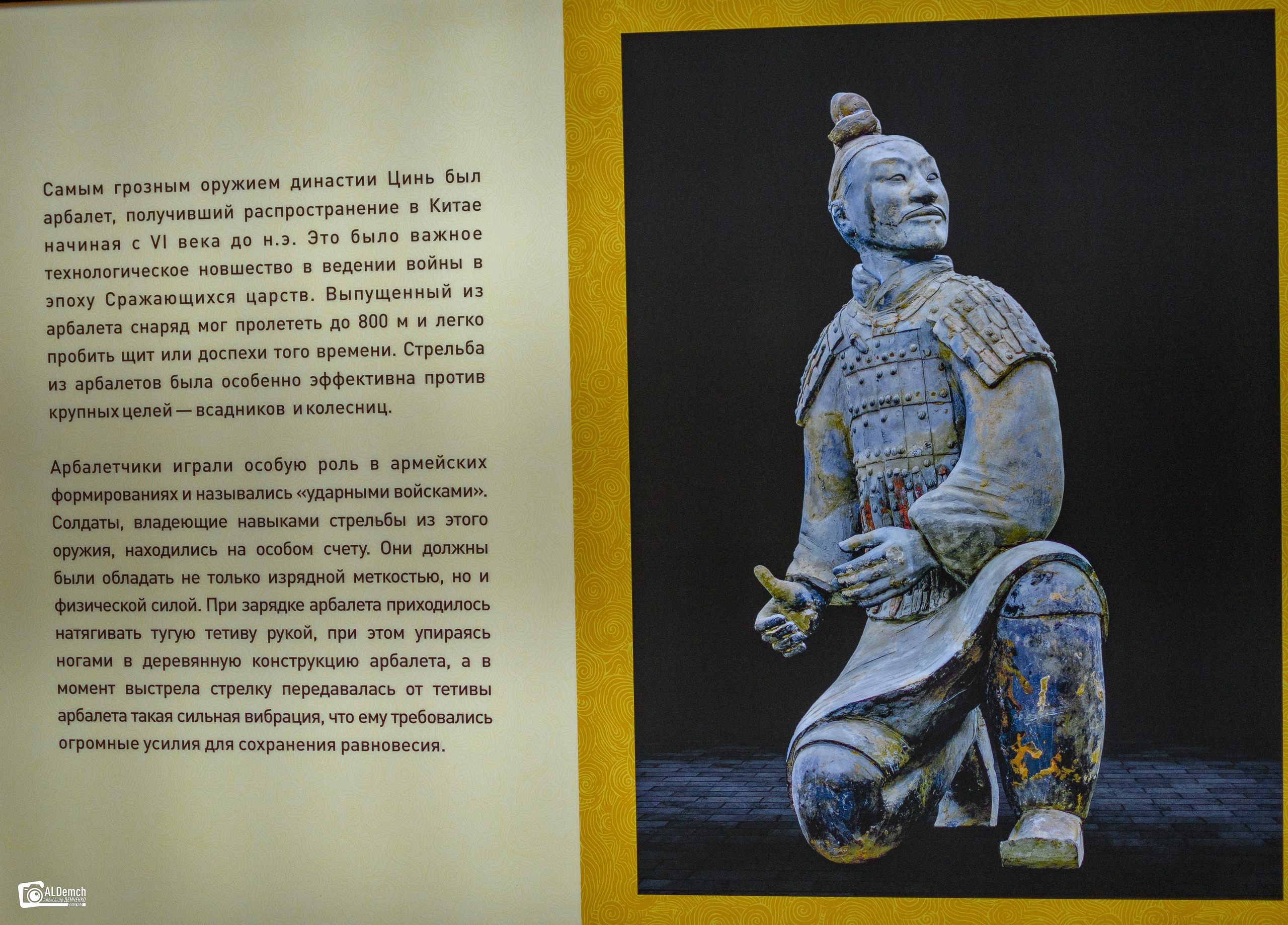 Фото с выставки Терракотовая армия. Бессмертные воины Китая