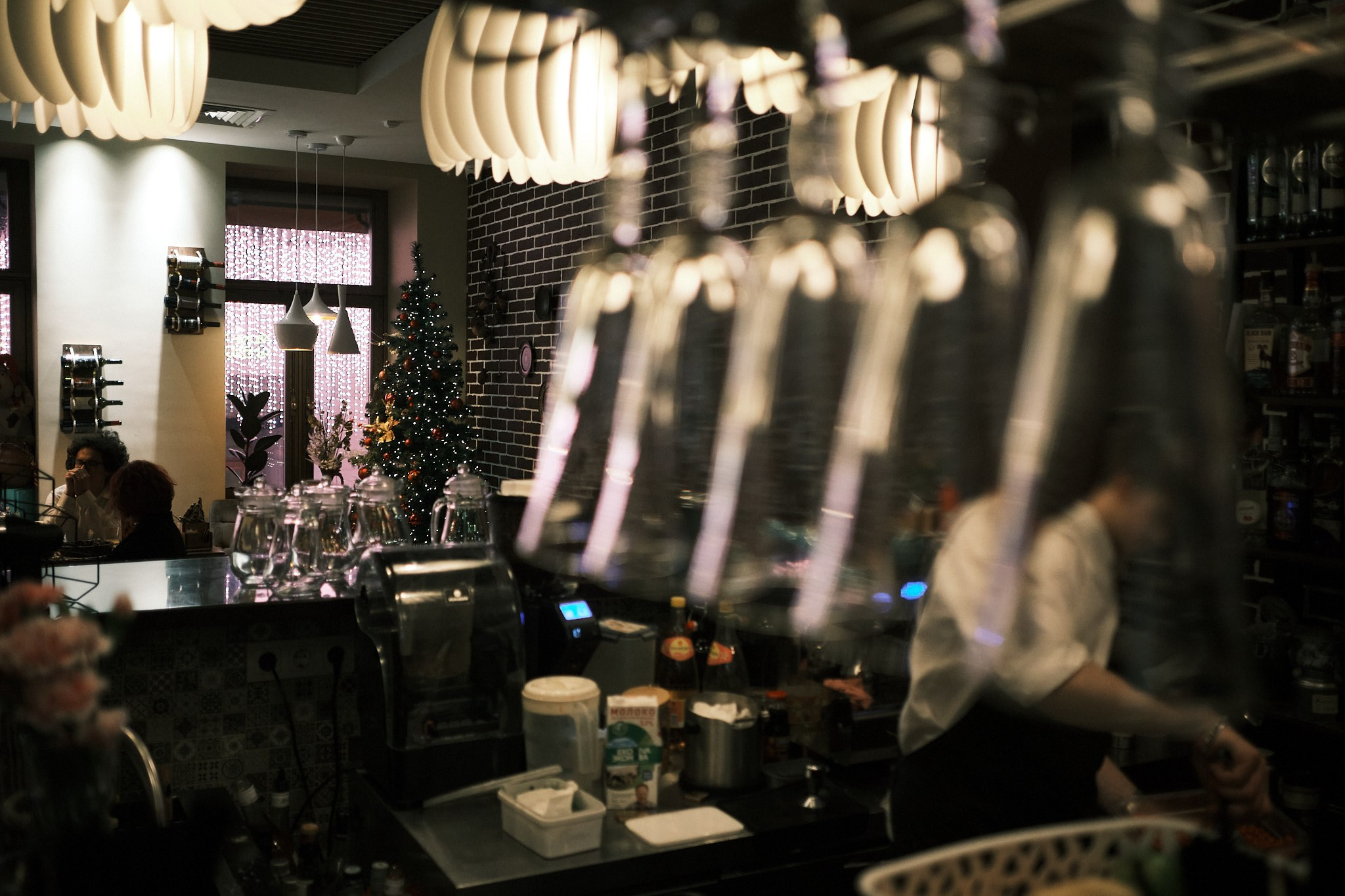 Москва без снега. Фотографъ Сергѣевъ. Поймать мгновеніе