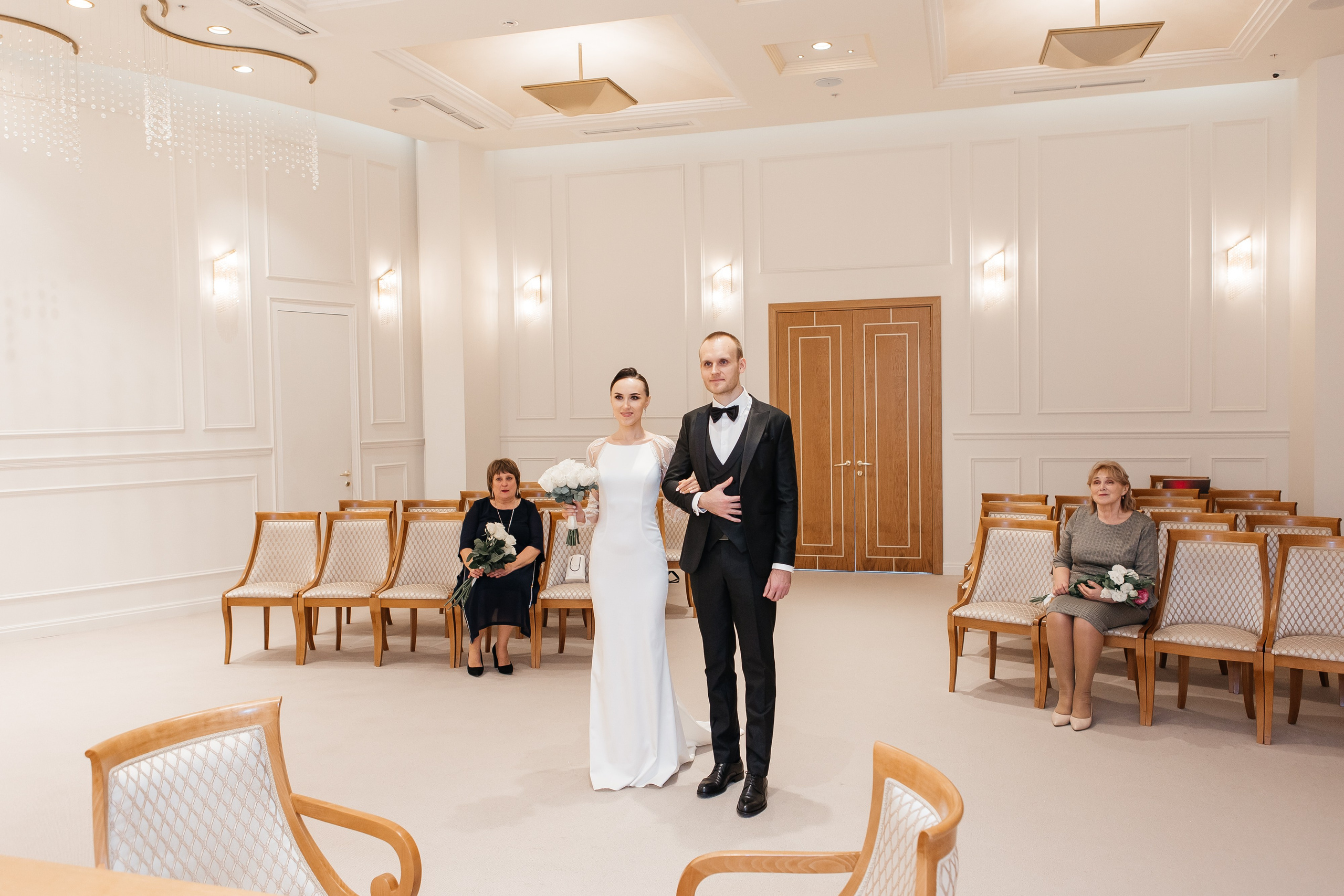 ЗАГС вегас в Крокус Сити свадебная фотосессия