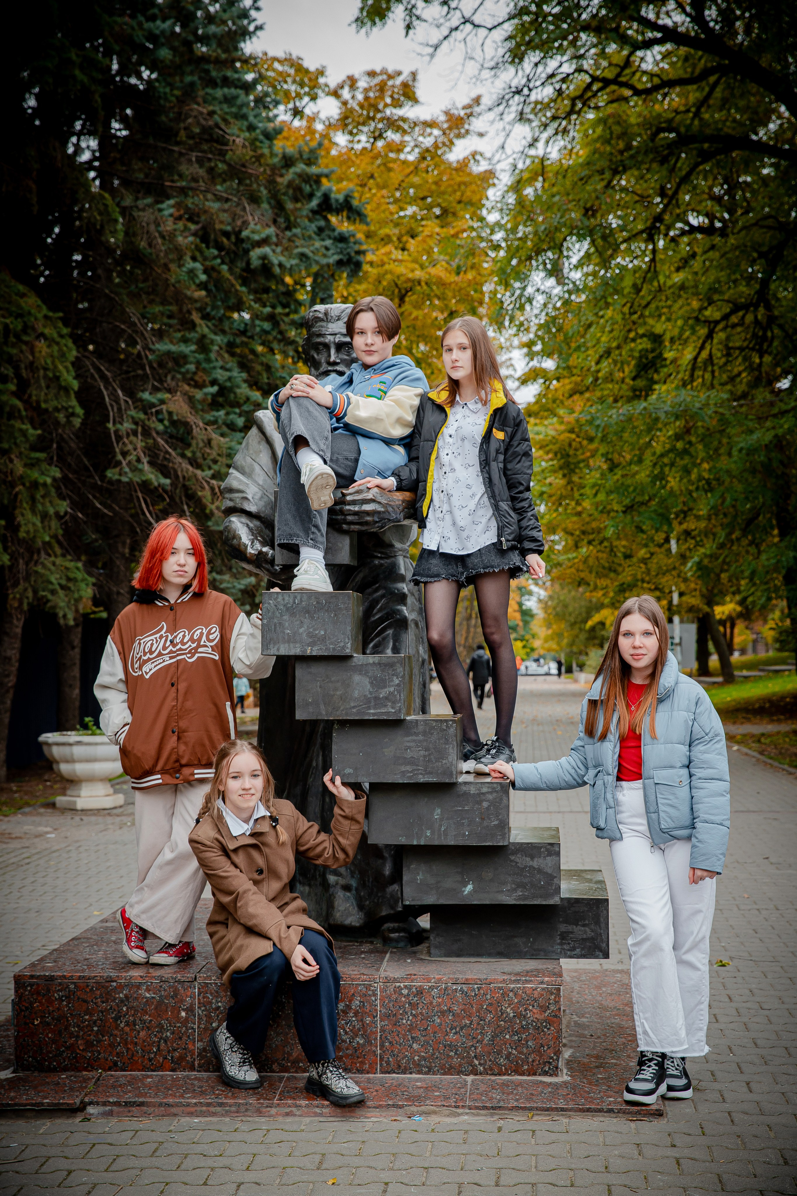 Фотосессия Гимназия 76 Класс 9Е. Современные Выпускные Альбомы в Ростове-на-Дону