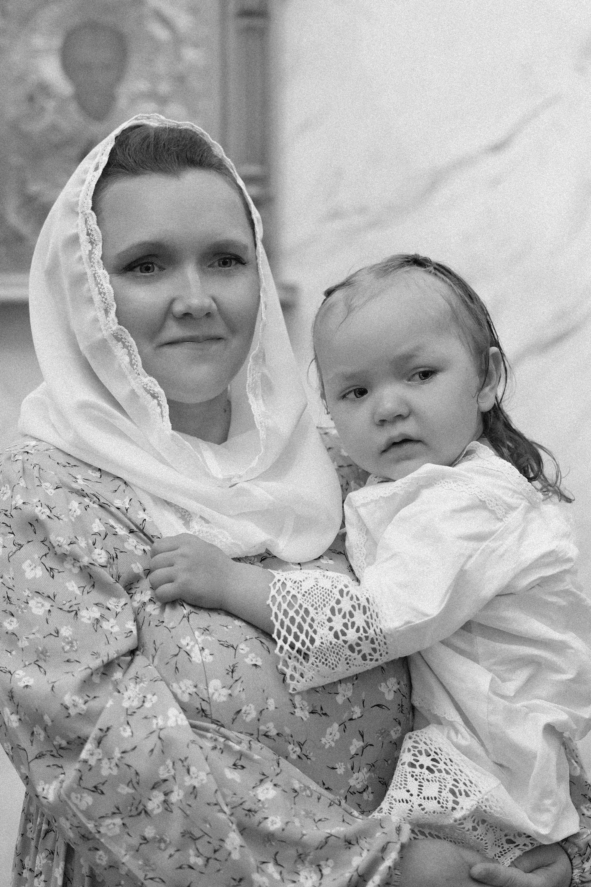 Крещение Анны и Елизаветы. Фотограф в Санкт-Петербурге Анастасия Сачкова