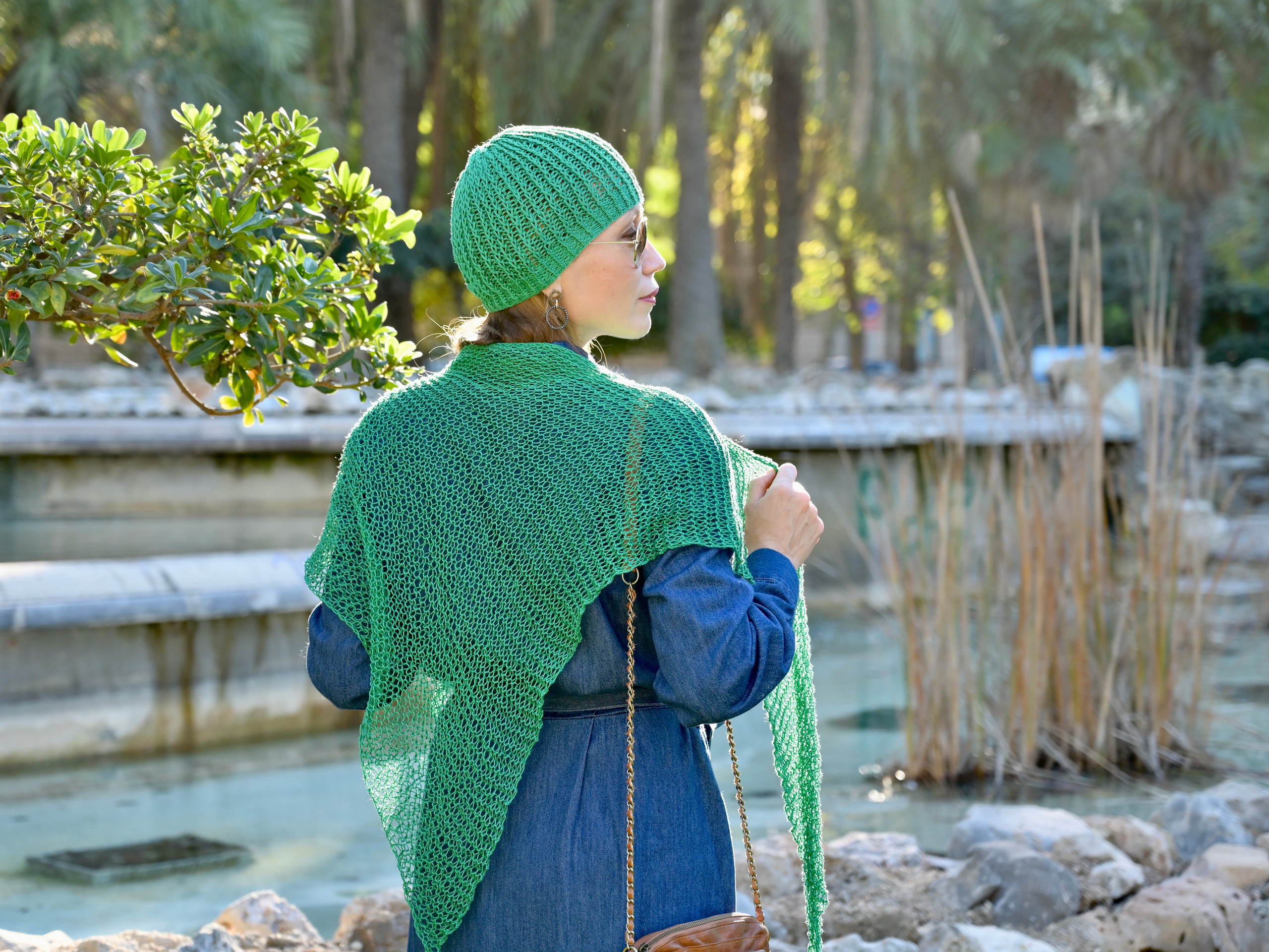 Вяжем шаль. Уроки по вязанию с Оксаной Бубновой