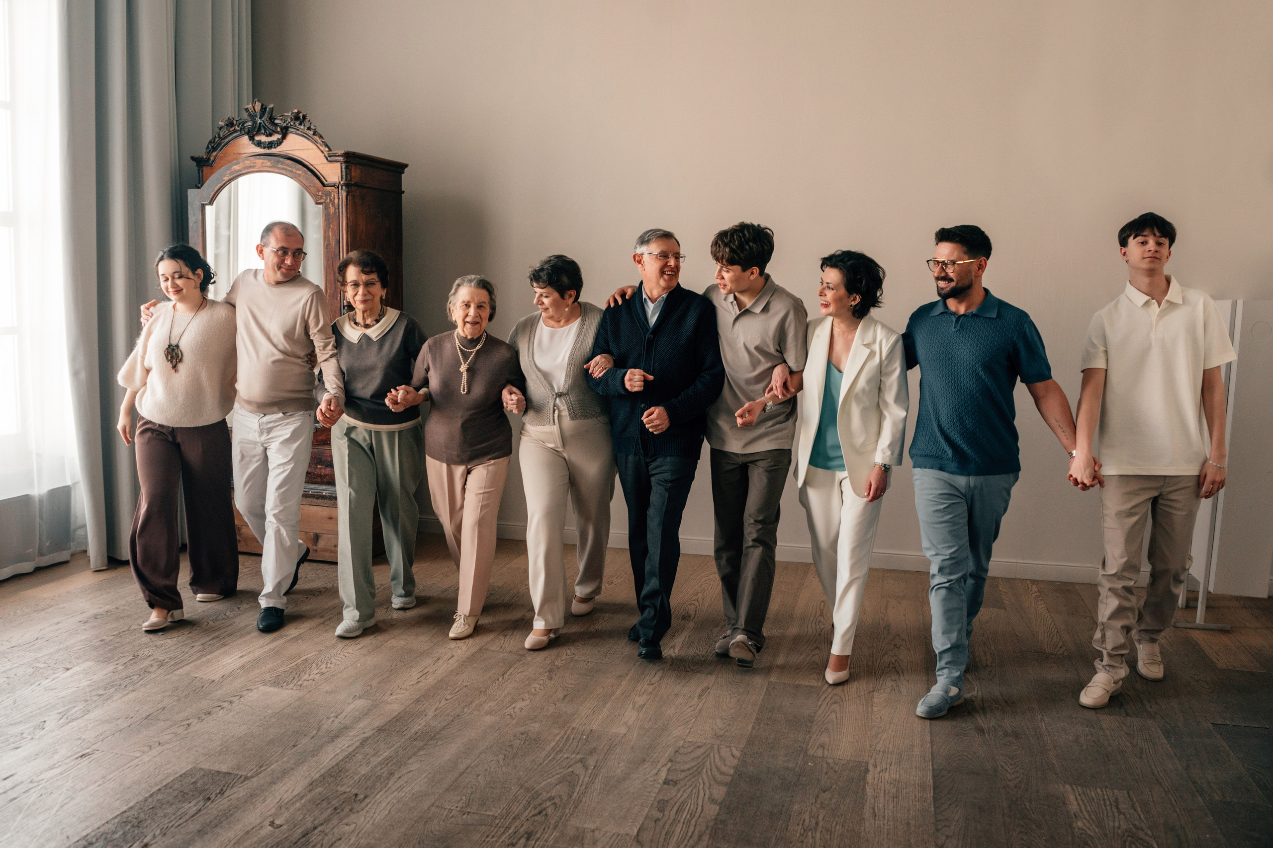 Фотосессия к 100-летию бабушки