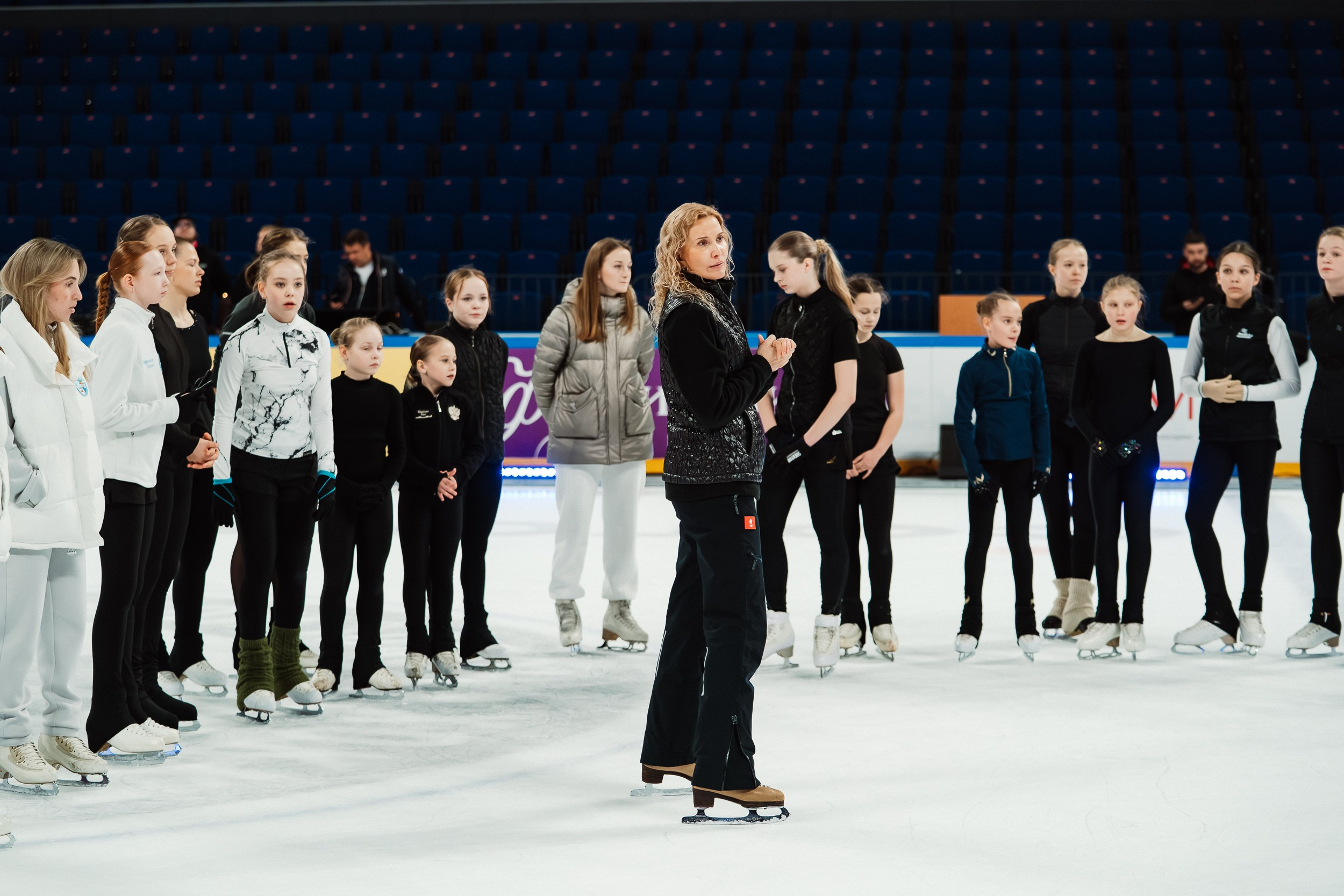 Мастер-класс Этери Тутберидзе в Новосибирске. Воробьева Ксения — Спортивный и танцевальный фотограф Новосибирск