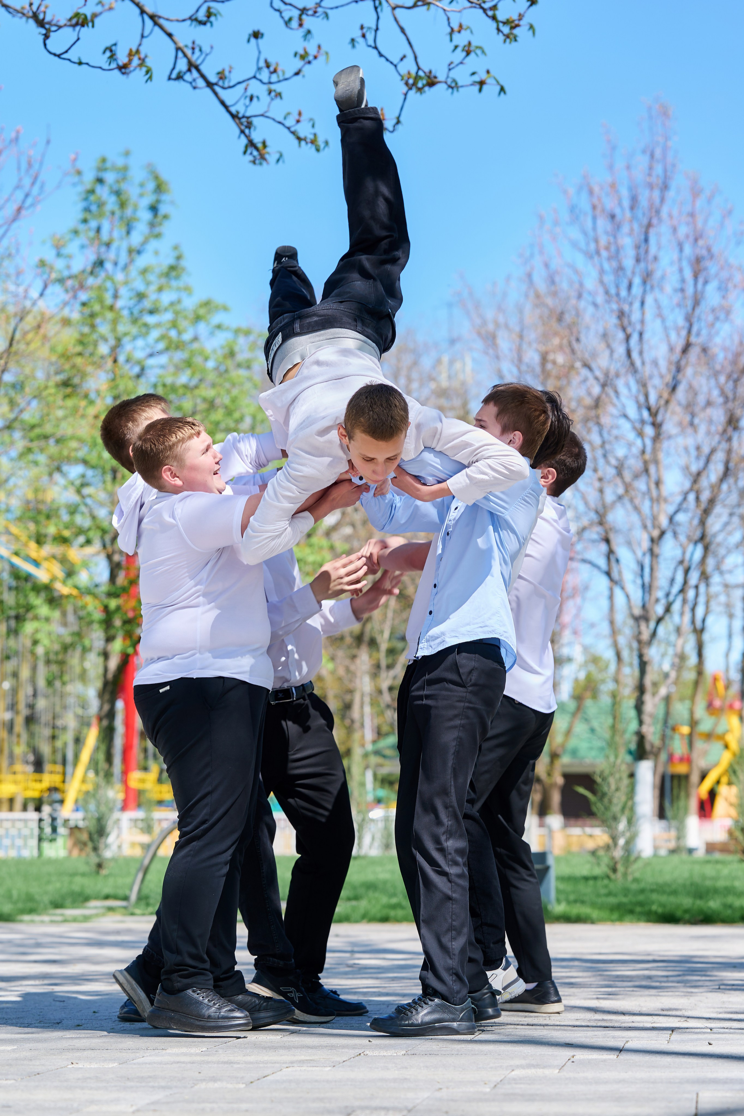 Фотосессия выпускников 9А класса СОШ 1. Школьный и семейный фотограф/видеограф в г. Курганинске