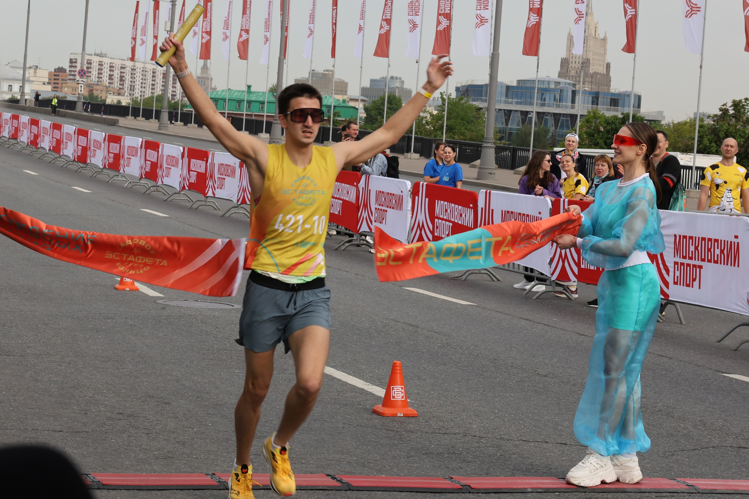 Финиш чемпиона. Забег по Садовому кольцу