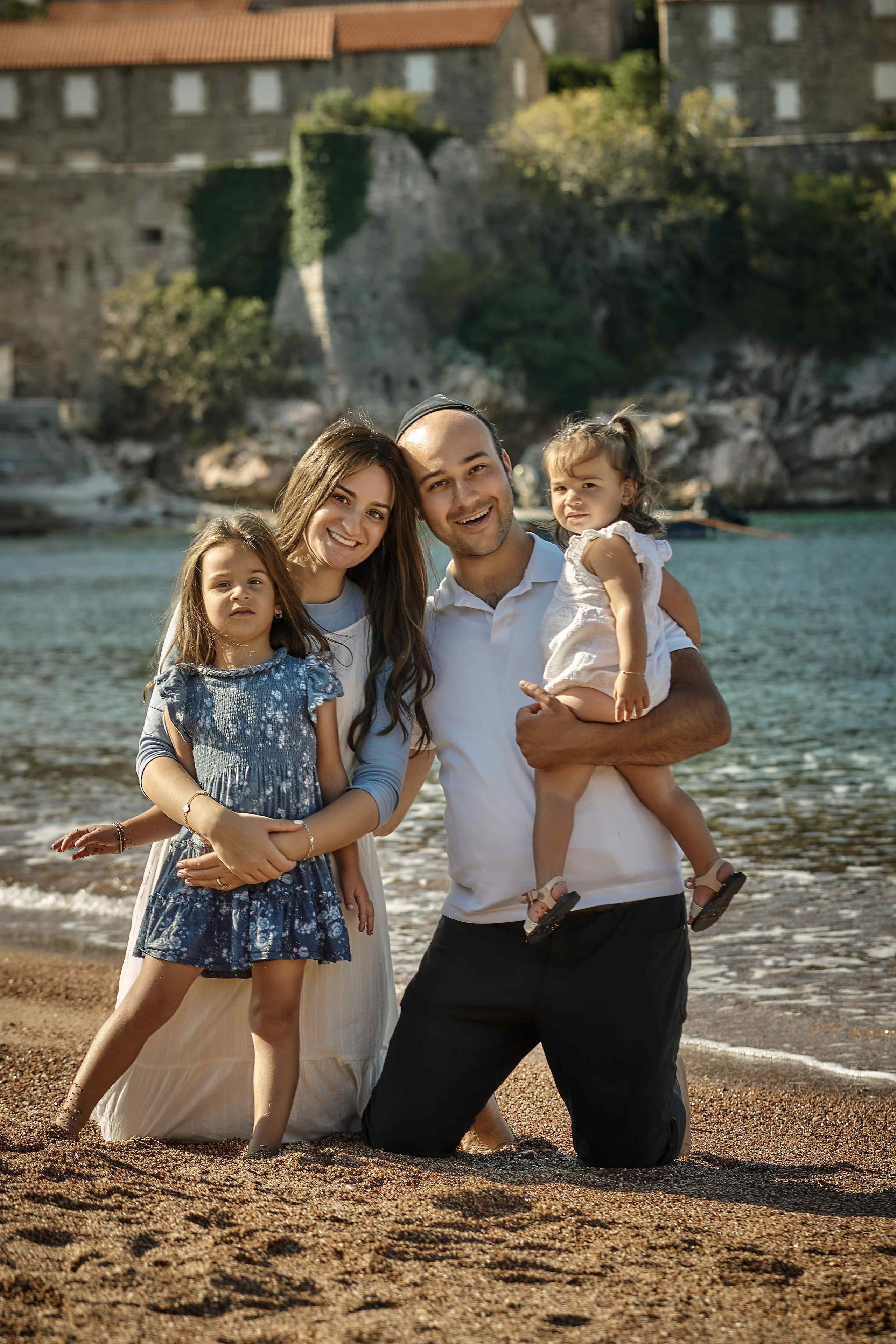 Family Photoshoot in Sveti Stefan — Shoshana & Jacob Family