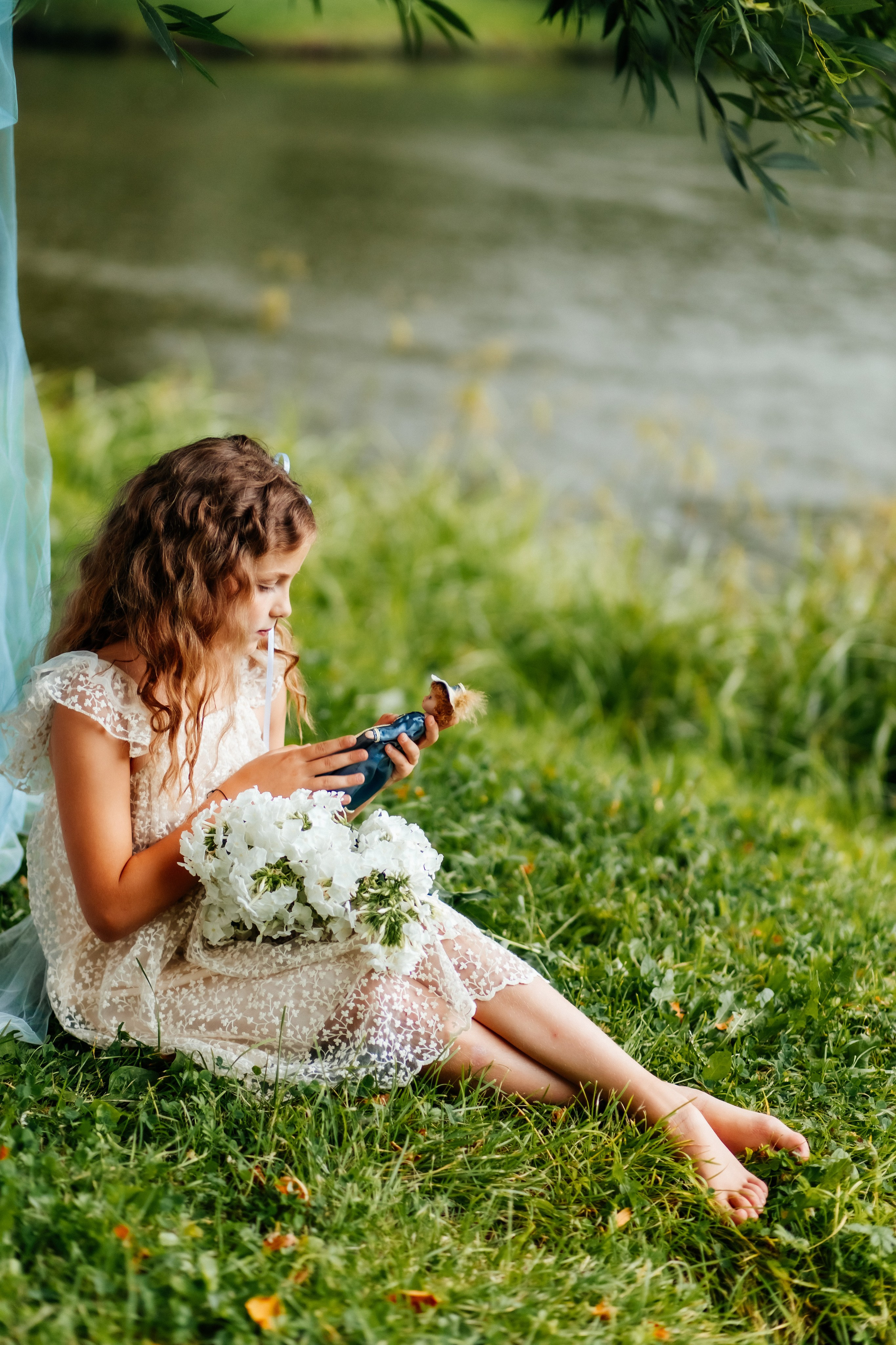 Фотосессия мама и дочка в парке