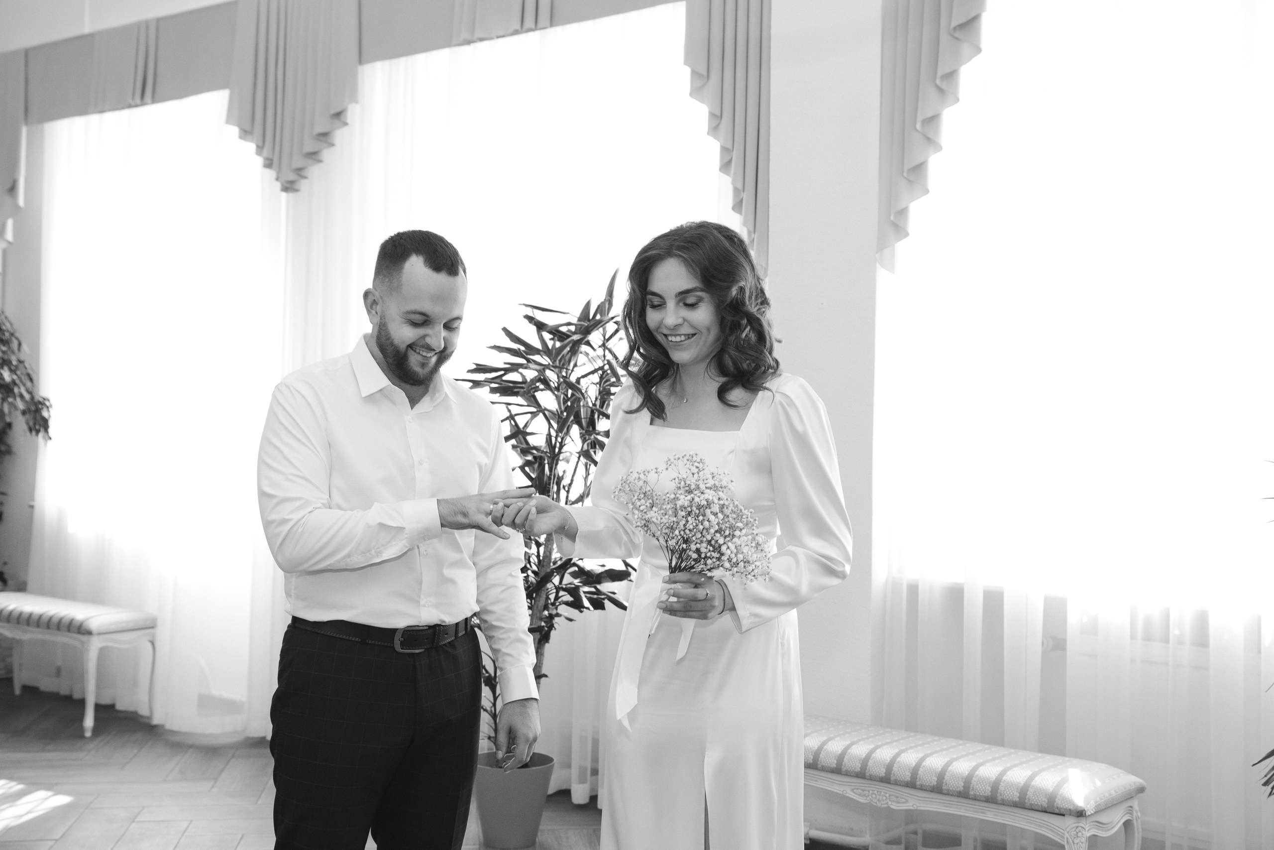 Фотосессия во Фрунзенском ЗАГСе. Свадебный и портретный фотограф в Санкт-Петербурге Татьяна Ландышева