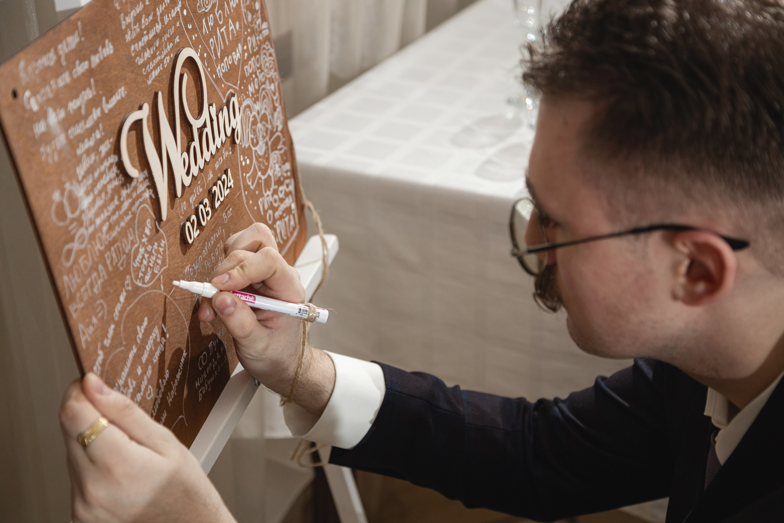 фотосъёмка гостей на свадьбе, пример фотографий