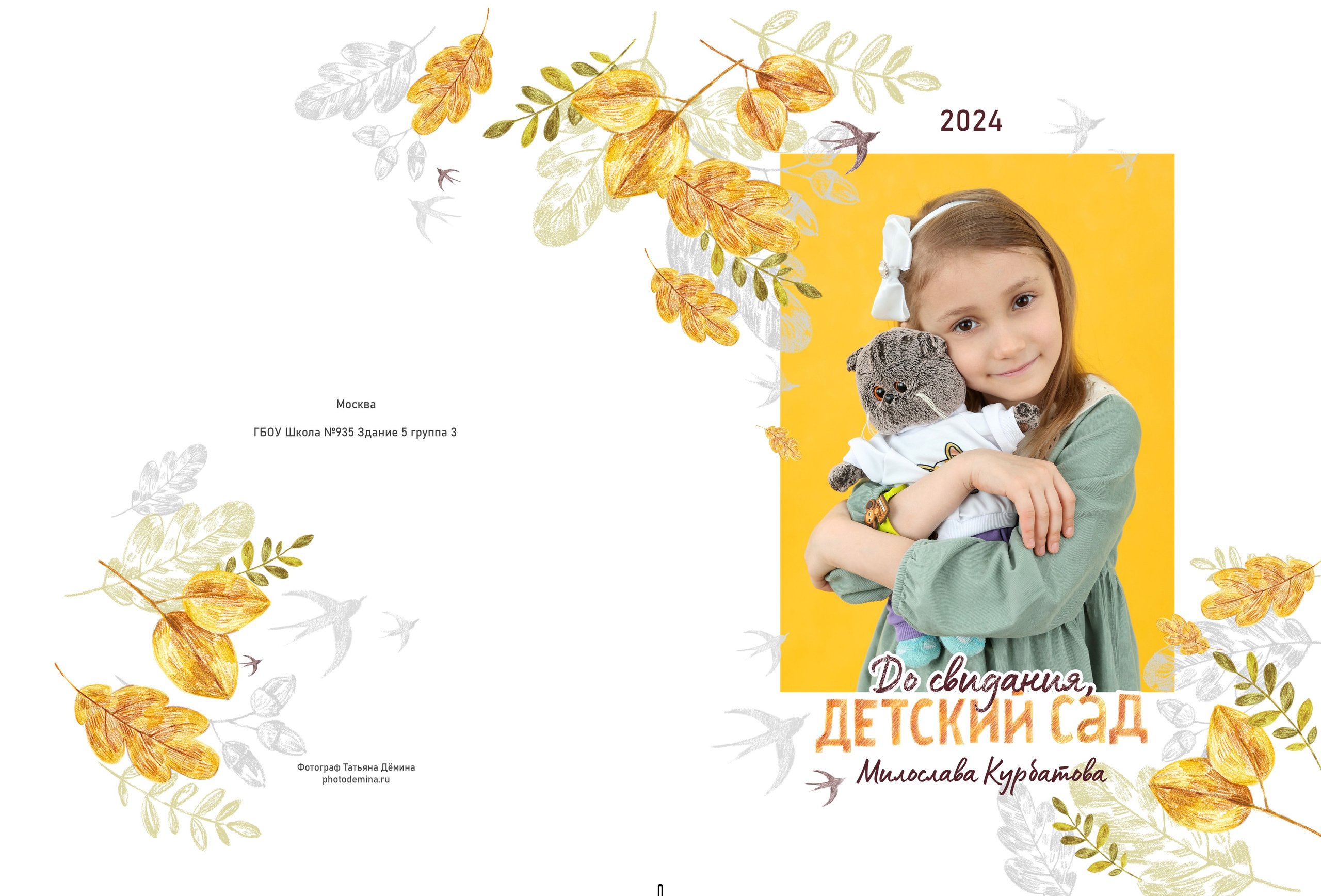 Услуги и Стоимость. Выпускные альбомы, Татьяна Дёмина, Школьный фотограф, Москва