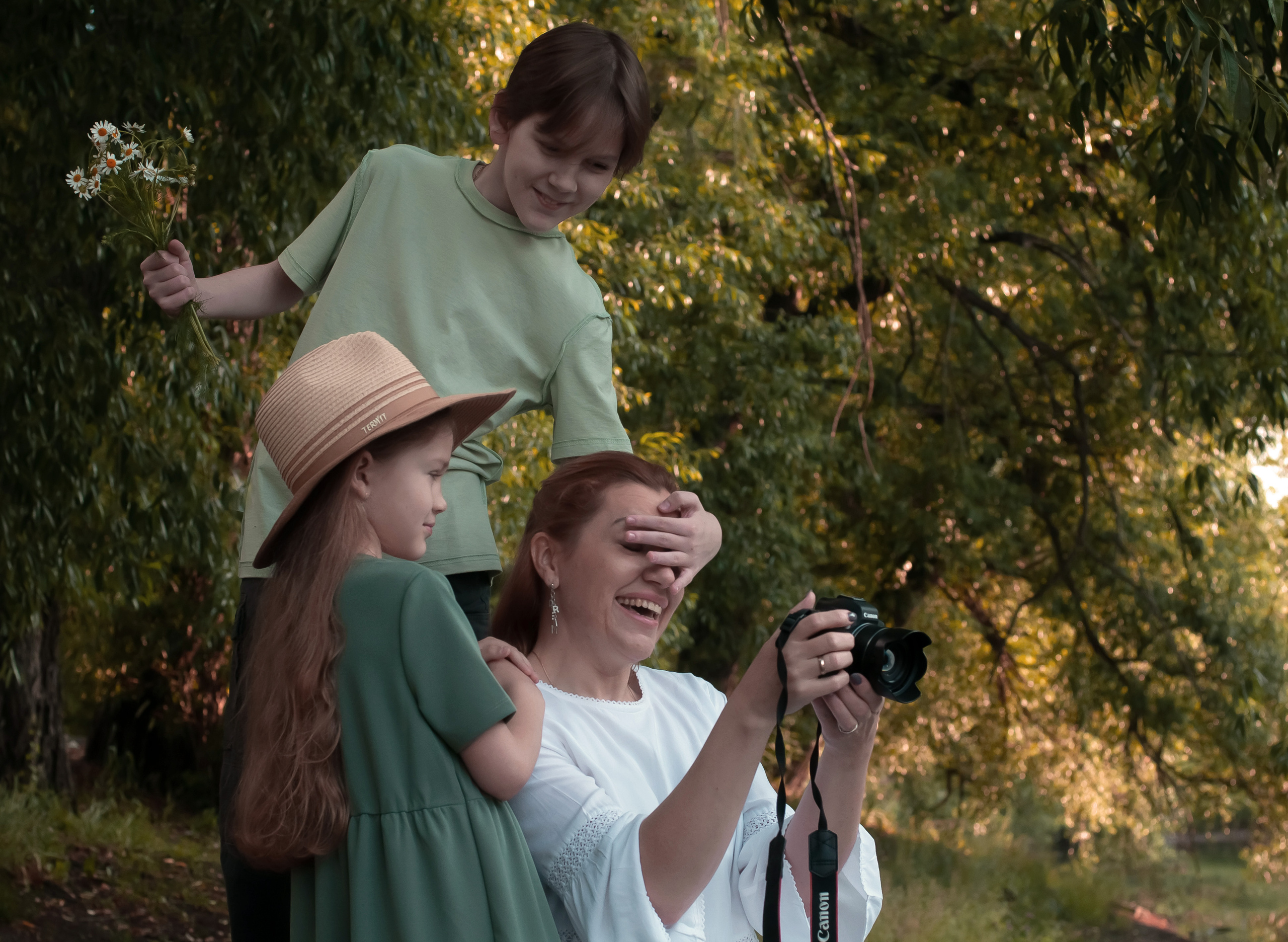 Летнее утро. Съемка для Наталии с детьми. Семейный и детский фотограф в Екатеринбурге Наталия Акимова