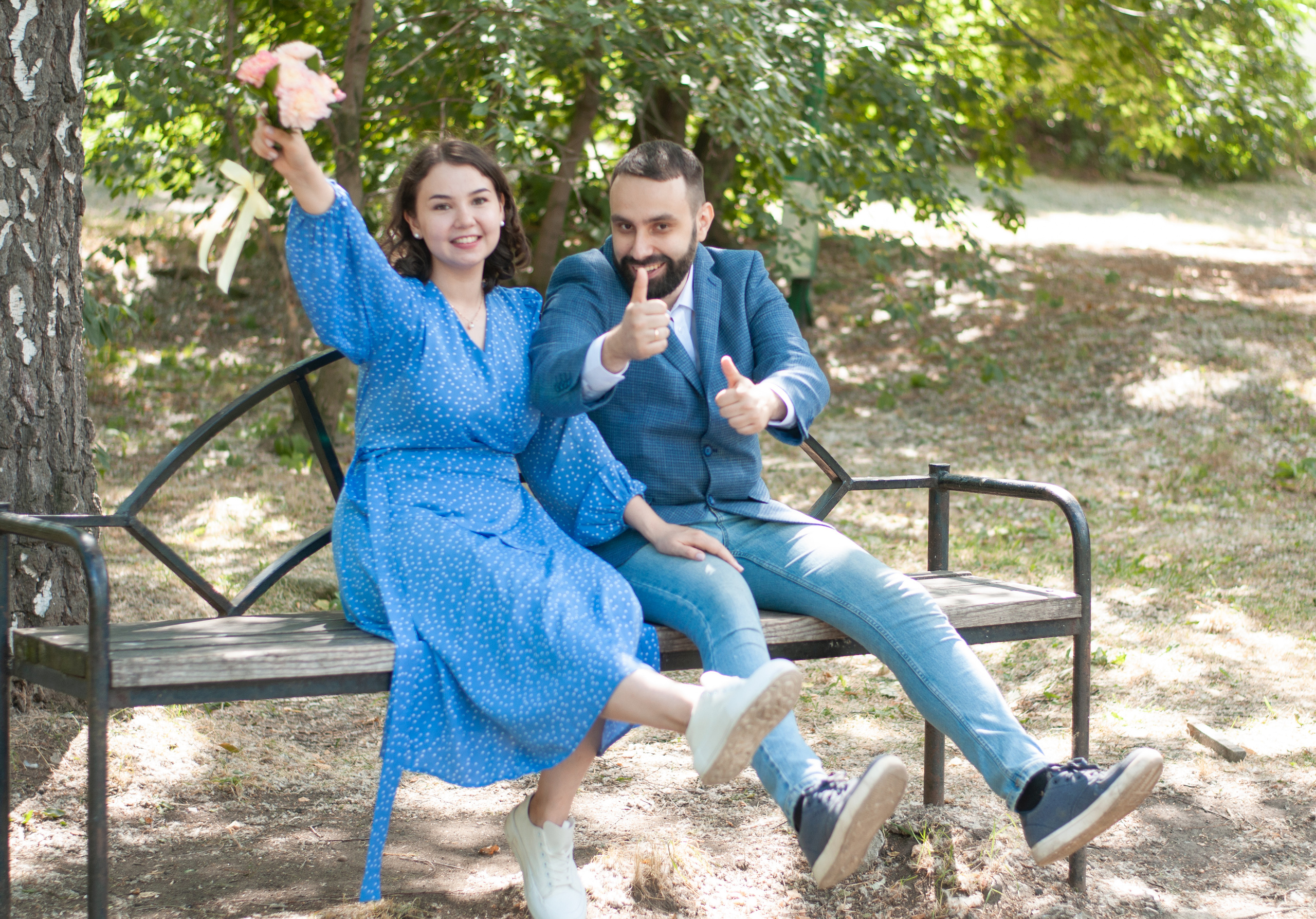 Свадебная прогулка Владимира и Дианы. Семейный и детский фотограф в Екатеринбурге Наталия Акимова