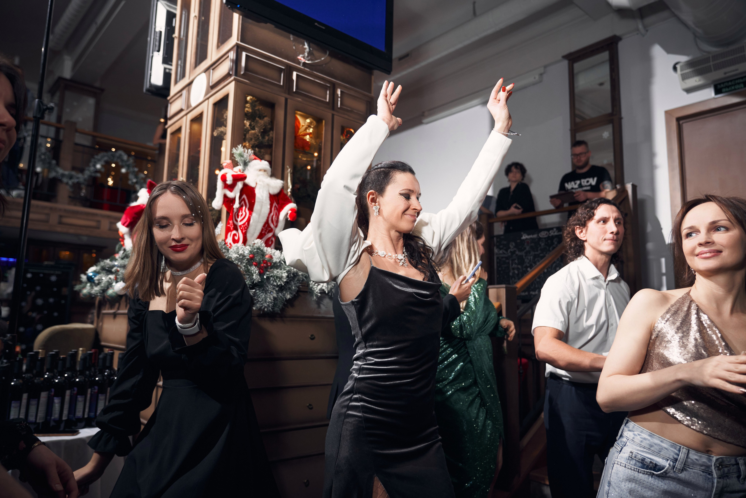 Новогодний корпоратив сети фитнесс клубов «Анатомия» — фотограф Опарин