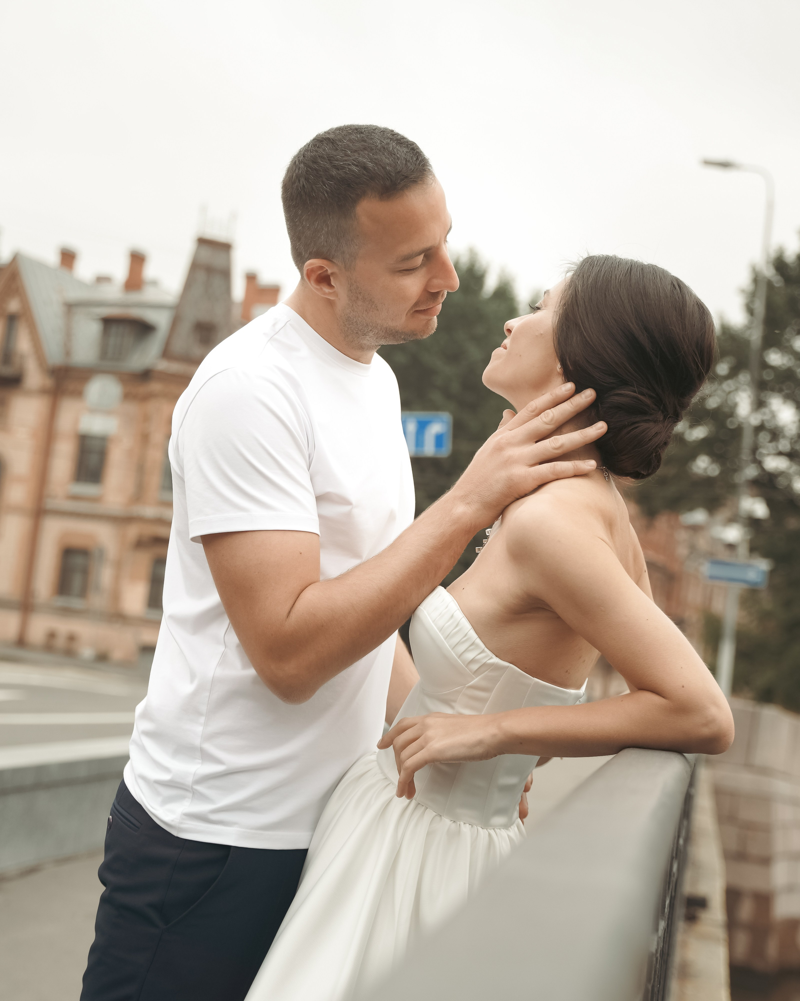 Никита и Татьяна. Свадебная прогулка в двух тонах. Professional photoartist in St. Petersburg (wedding, reportage, portrait, model book, love story) Alexander Shvedov