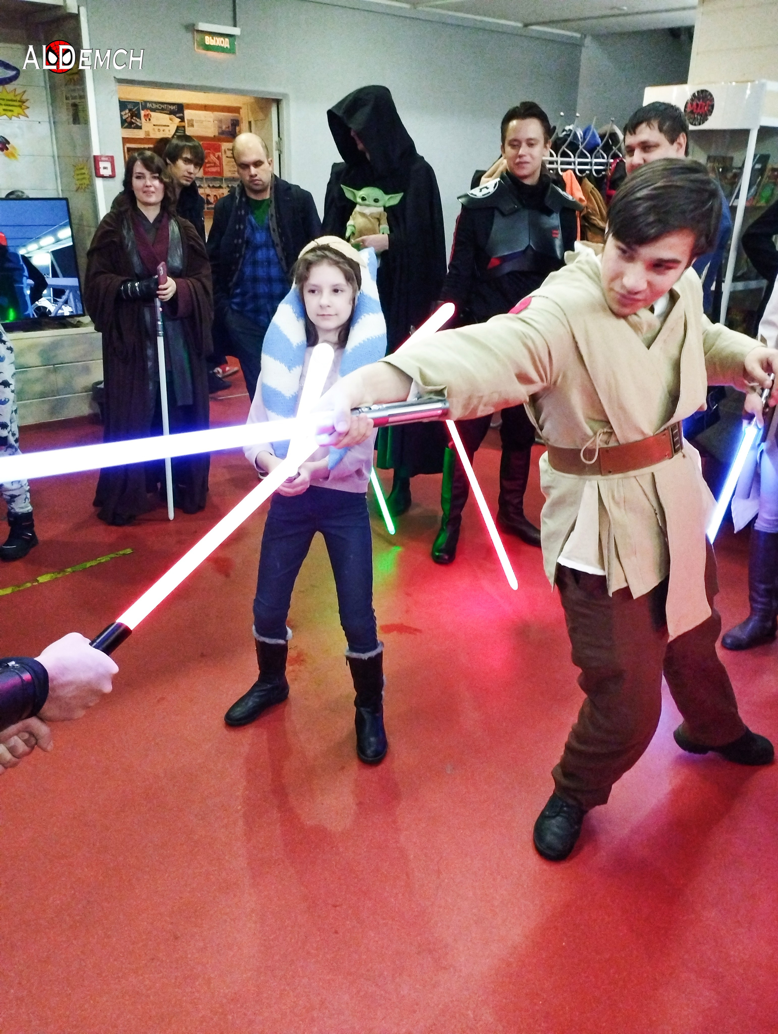 Фотосессия в музее Звездные Войны Далёкой Галактике в Москва