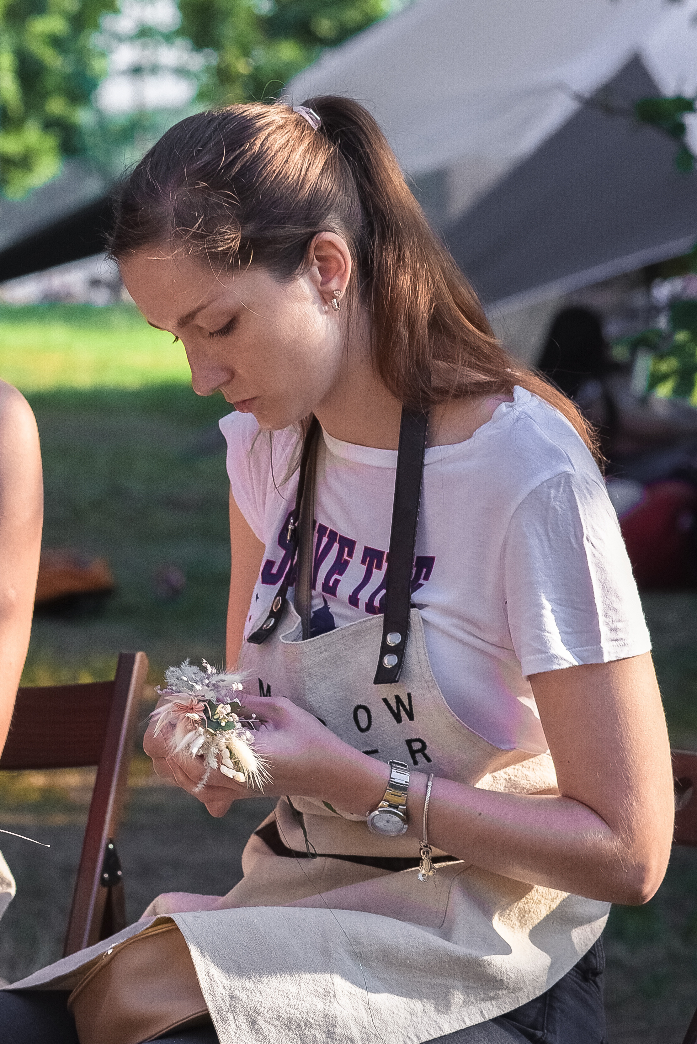 Фотосъёмка для женского журнала: девичник и флористы