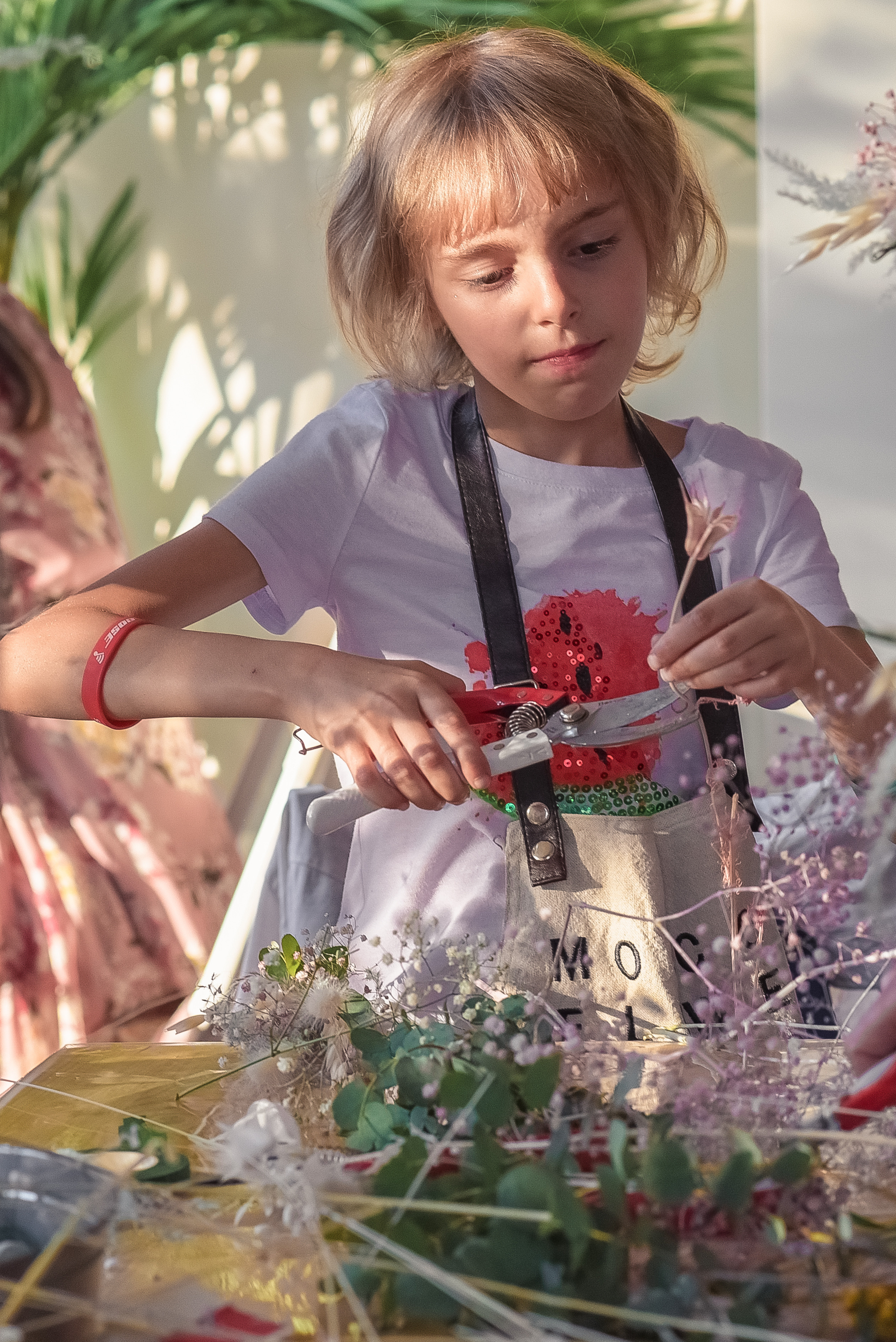 Фотосъёмка для женского журнала: девичник и флористы