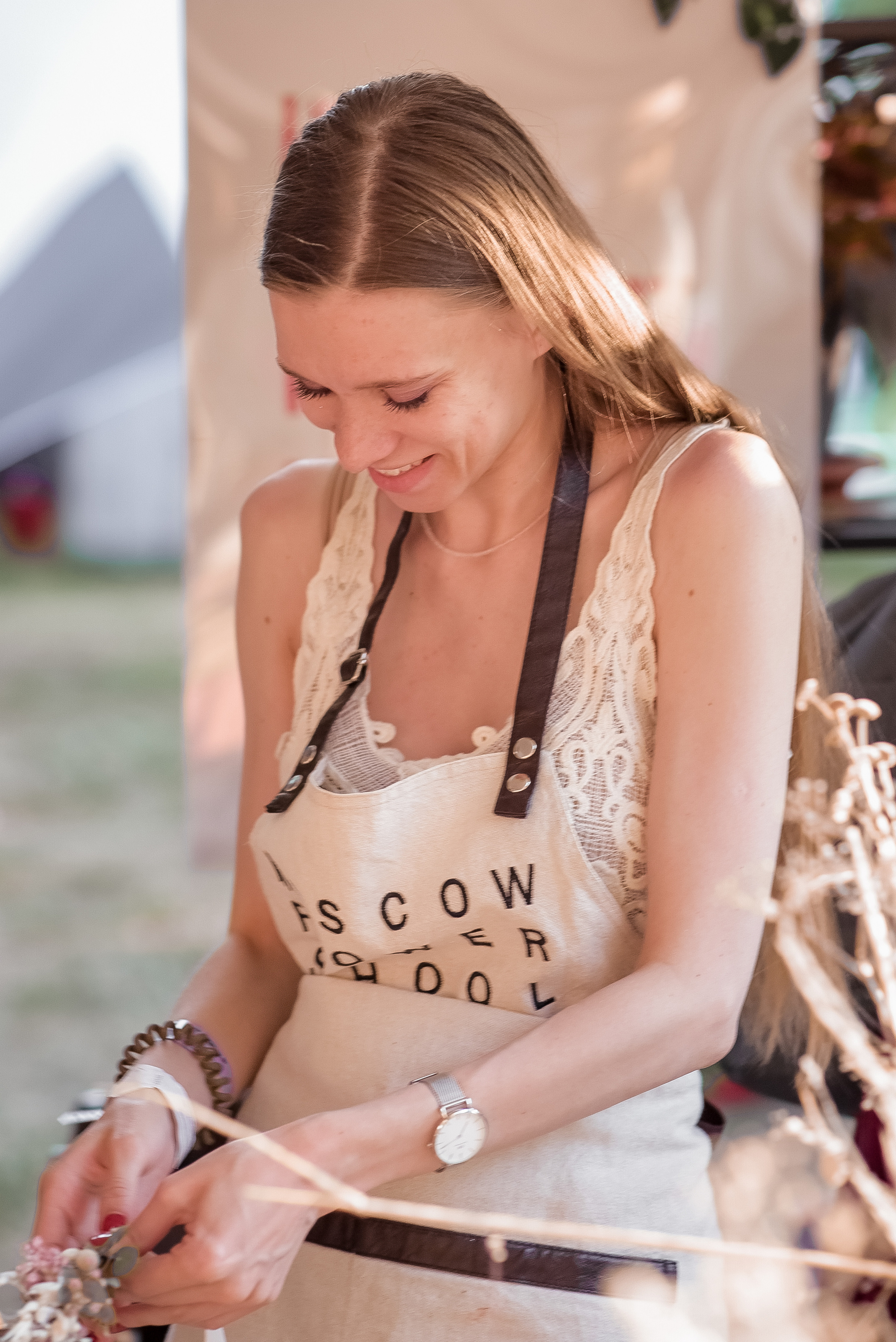 Фотосъёмка для женского журнала: девичник и флористы