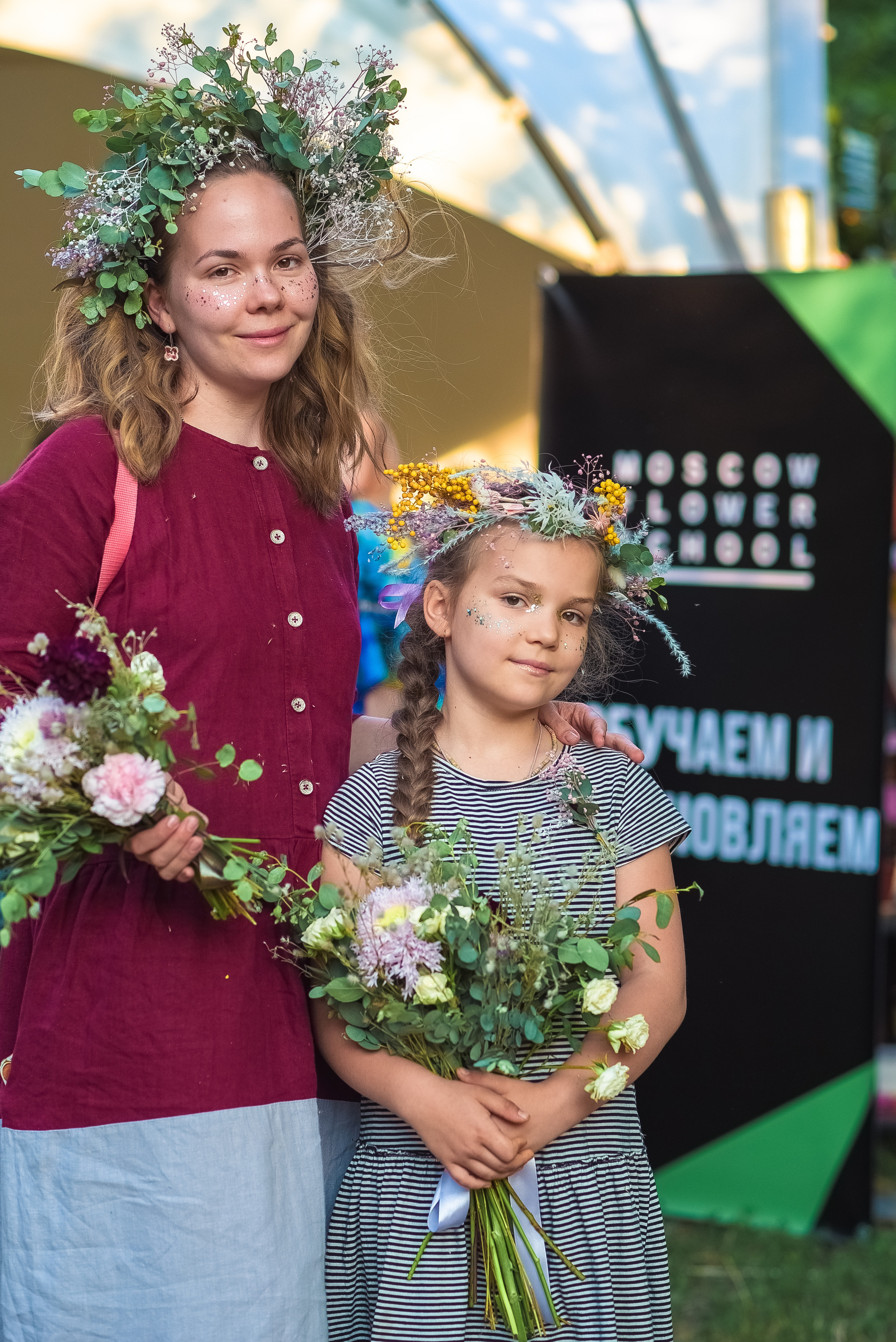 Фотосъёмка для женского журнала: девичник и флористы