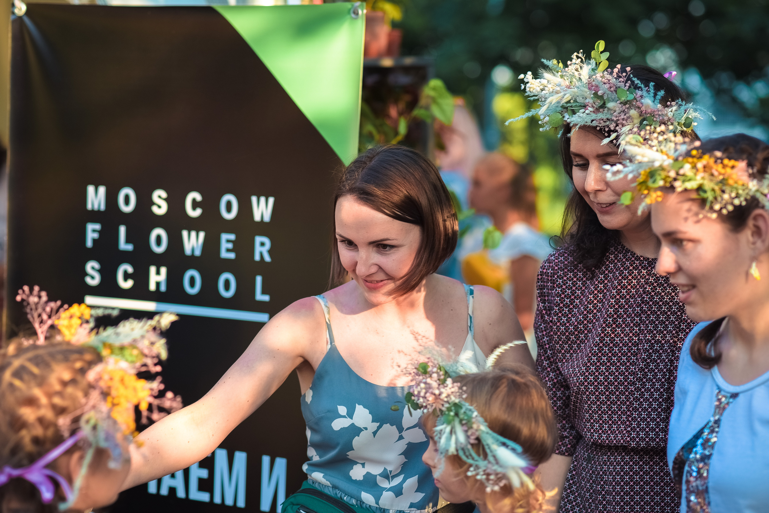 Фотосъёмка для женского журнала: девичник и флористы