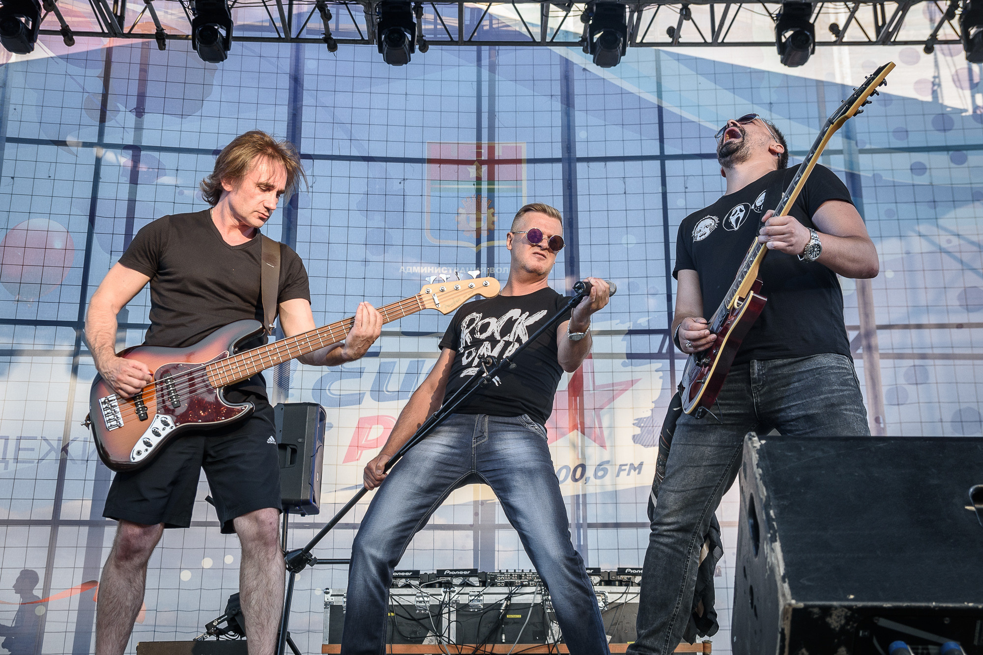 Группа «Metal Noise» на концерте в честь Дня молодёжи в Волгограде