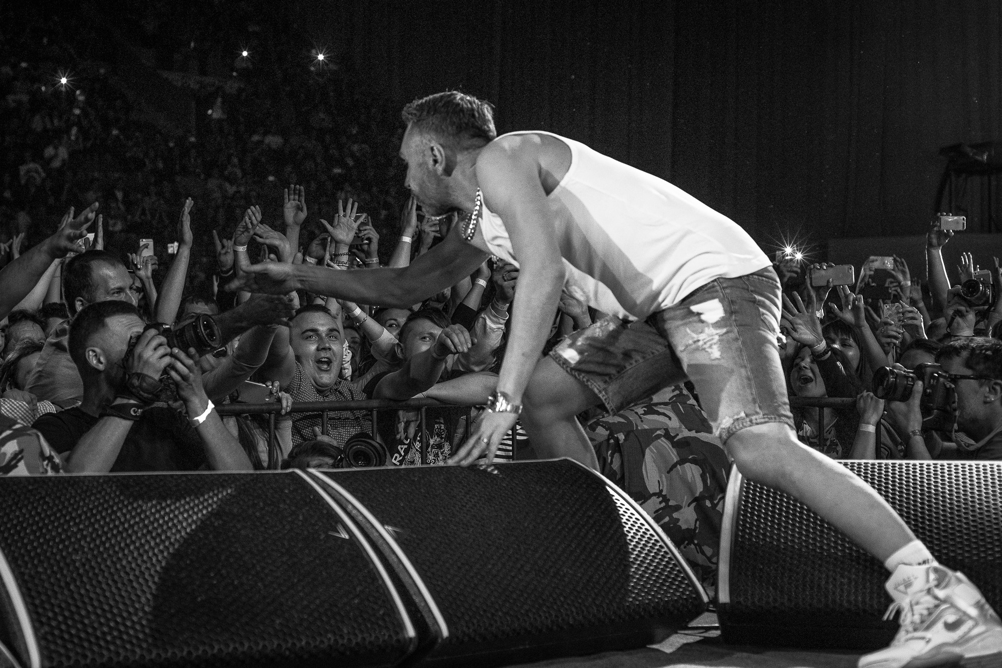 сергей шнуров на концерте