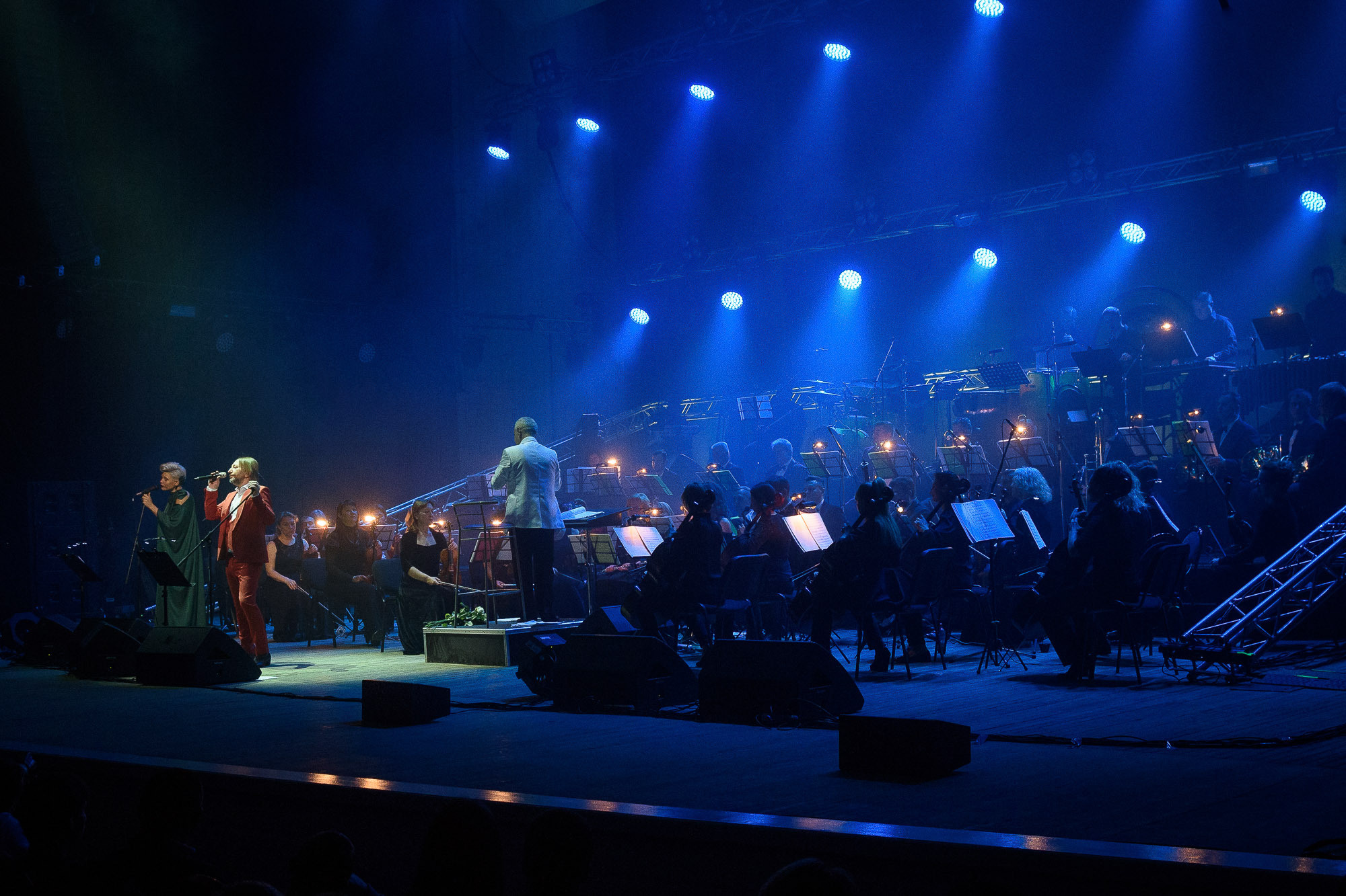 Концерт Би-2 с симфоническим оркестром. Репортажный и концертный фотограф в Волгограде Павел Панько