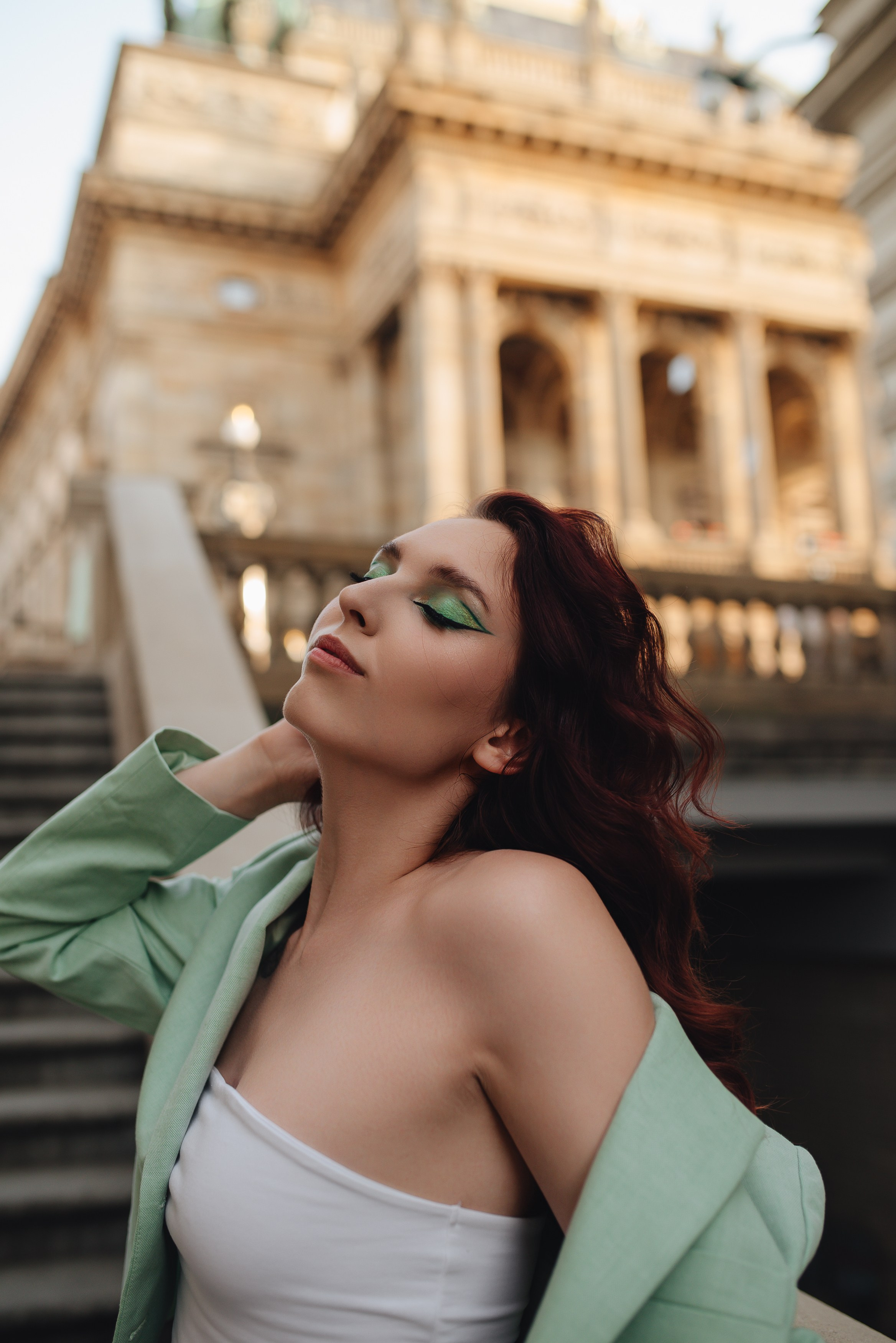 Закатная съемка на улицах Праги для Марии. Фотограф Прага | Photographer Prague| Фотограф в Праге Яра Куркус