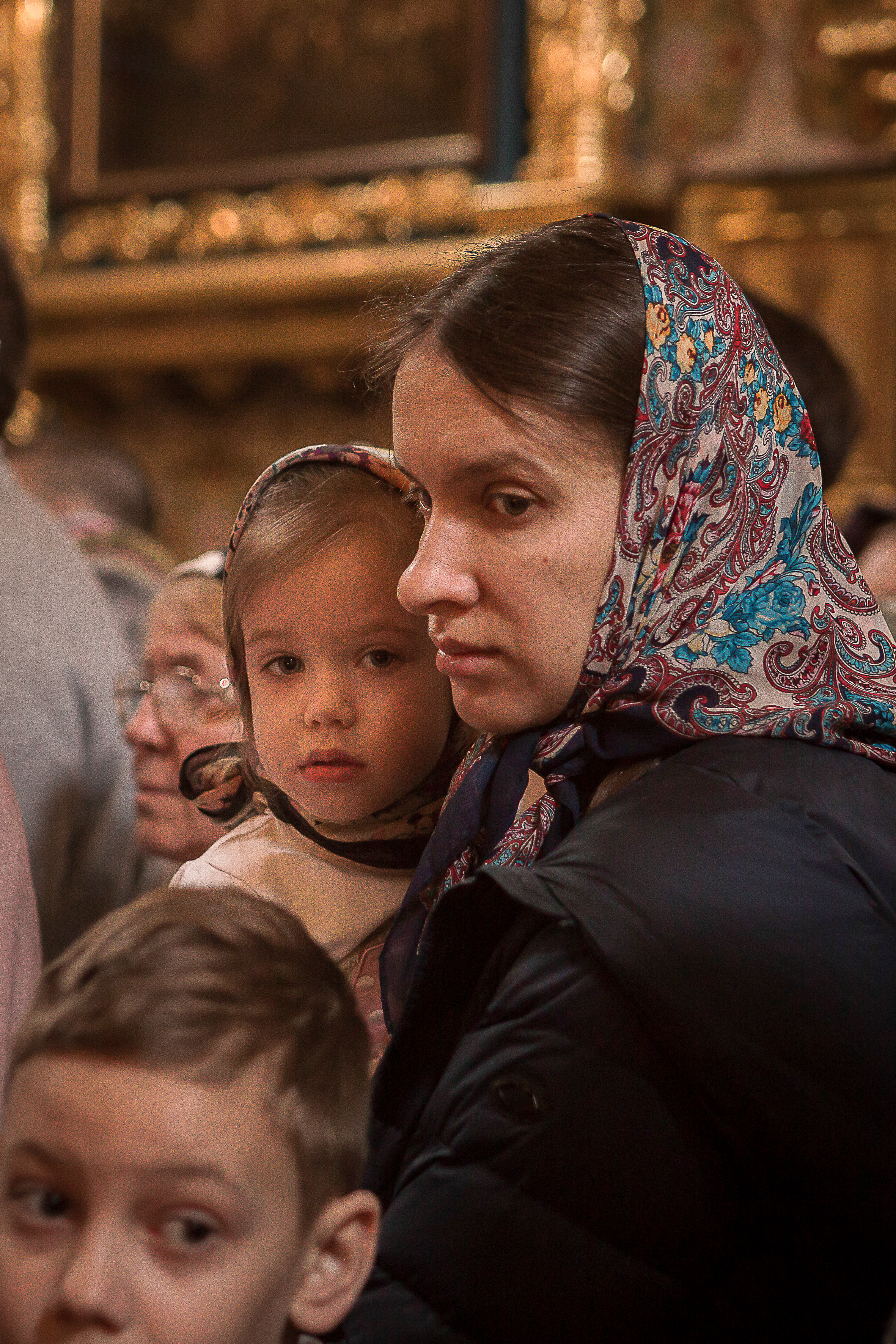 Портреты на празднике Благовещения Пресвятой Богородицы. Фотограф на крестины