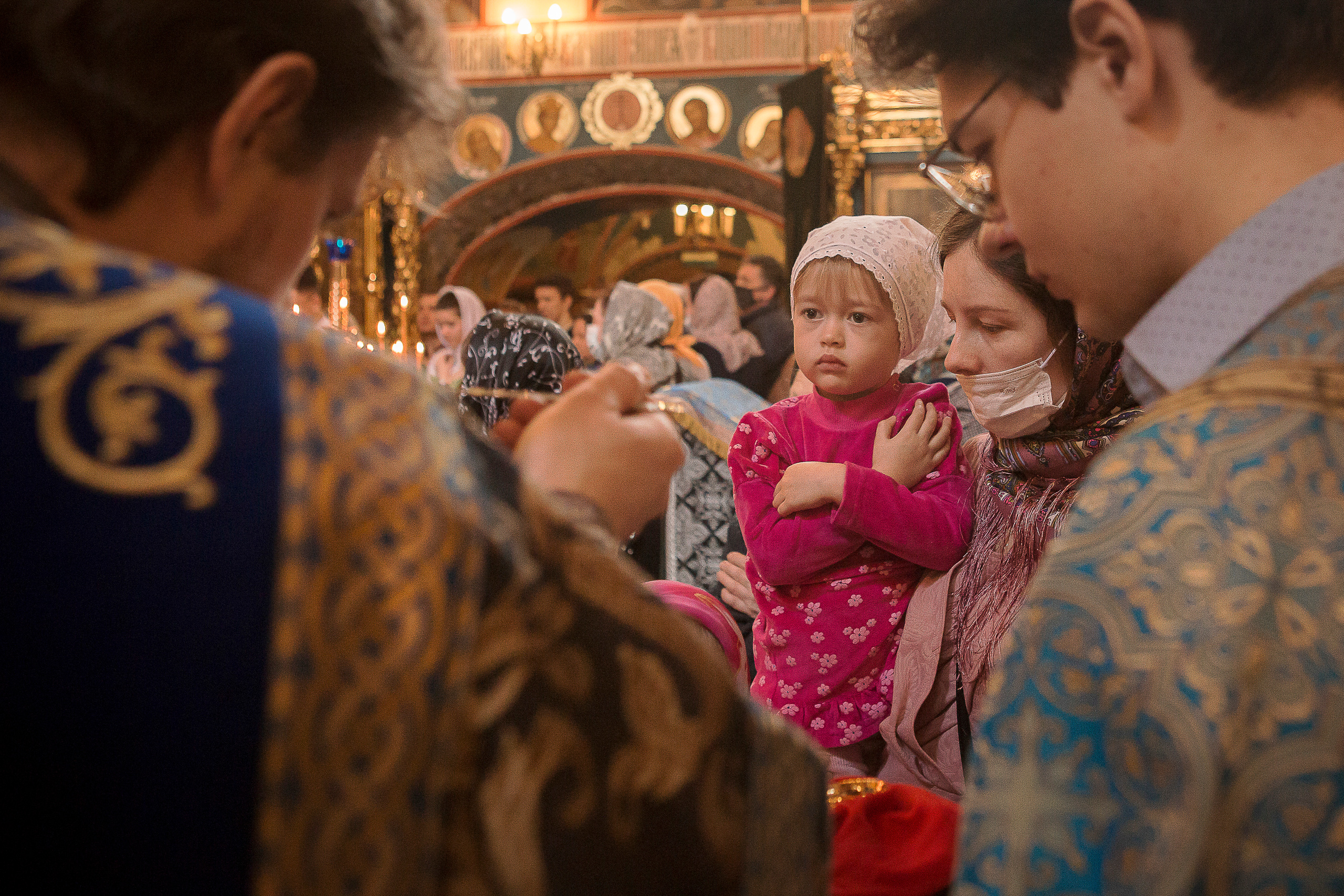 Портреты на празднике Благовещения Пресвятой Богородицы. Фотограф на крестины